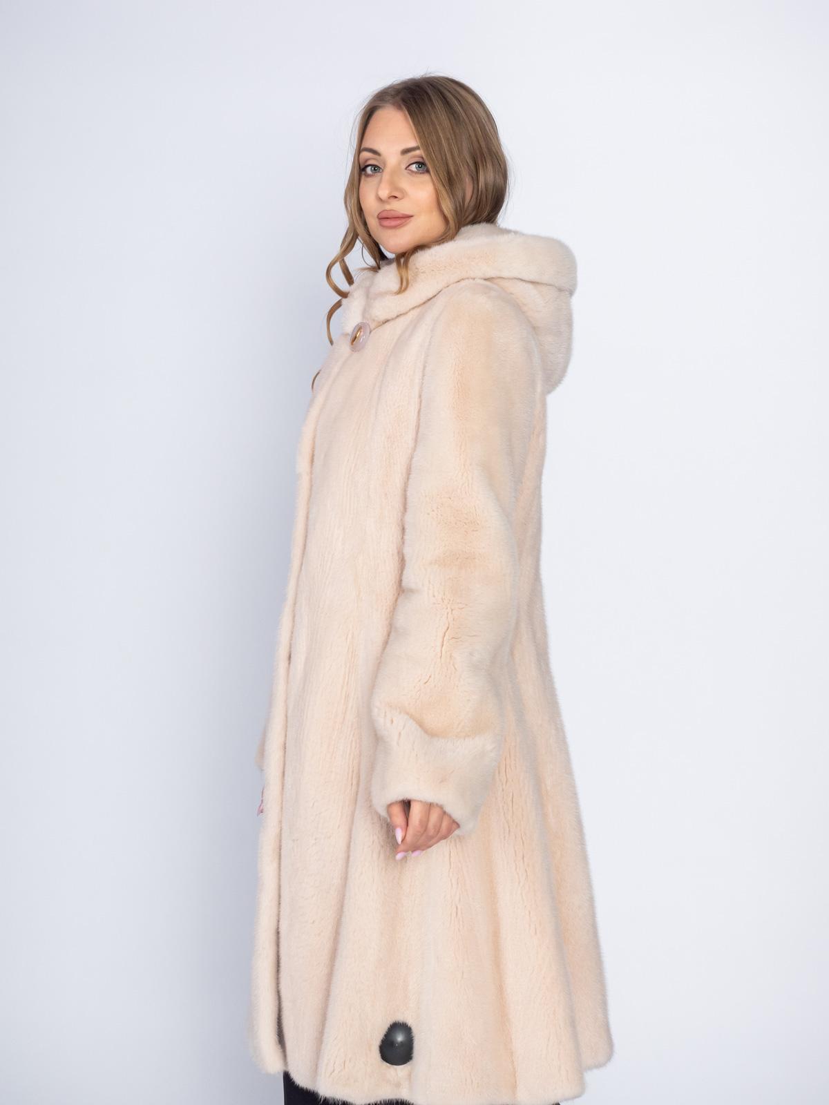 Шуба женская норковая Классика Гаде Клс