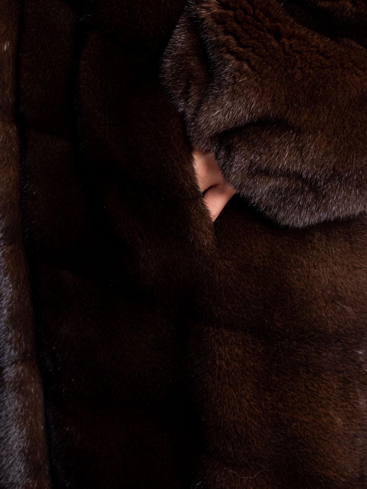 Шуба из меха норки Империя Меха 468