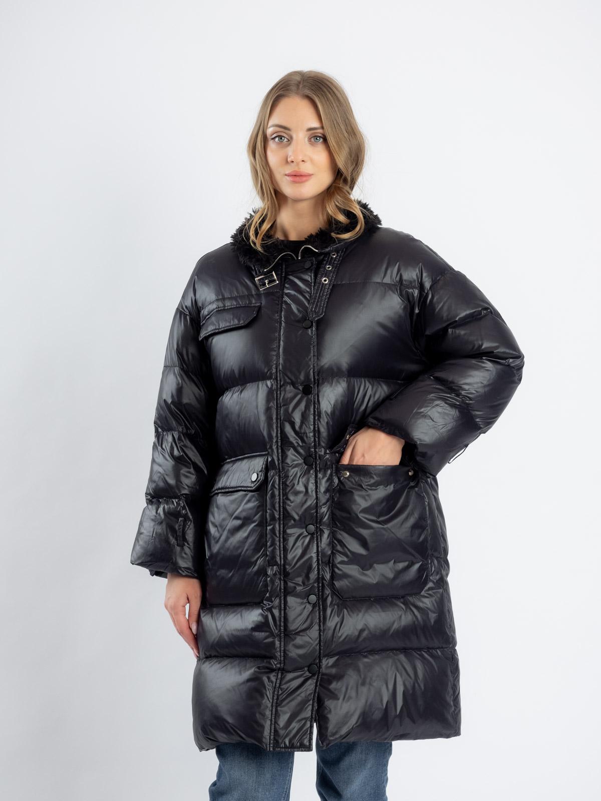 Пуховик женский Furs collection