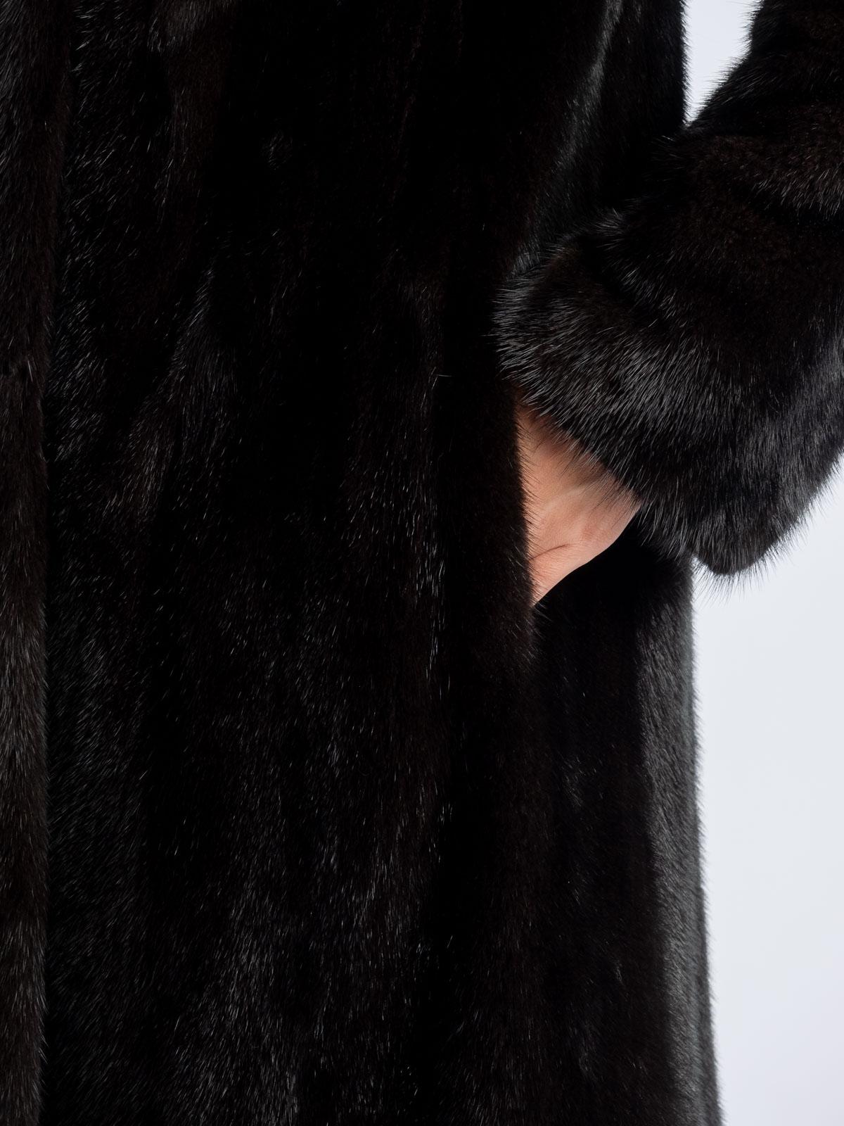 Шуба из меха норки женская Меховая Мода RY 19 L 120