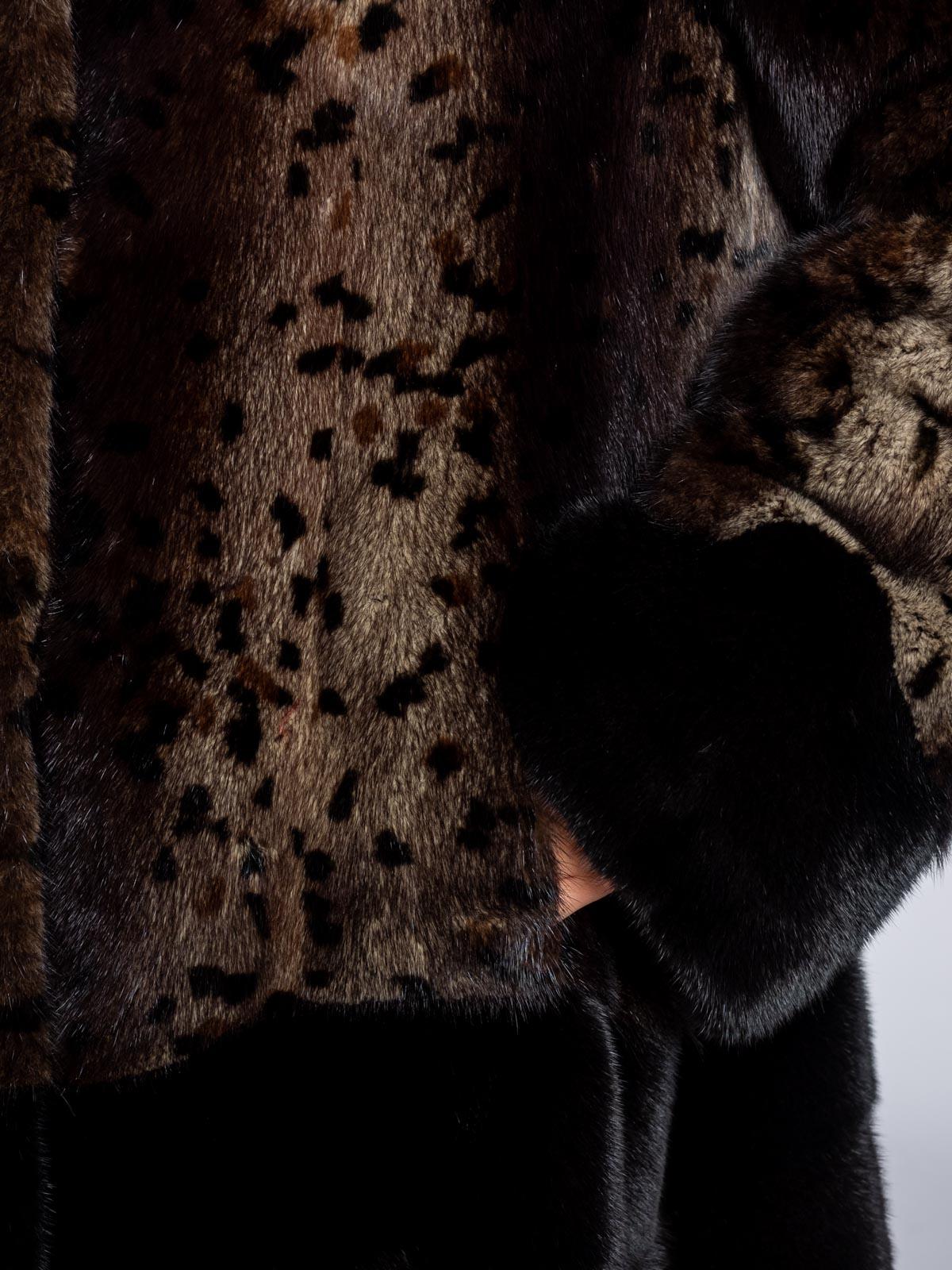 Шуба из меха норки Меховая Мода 406-34