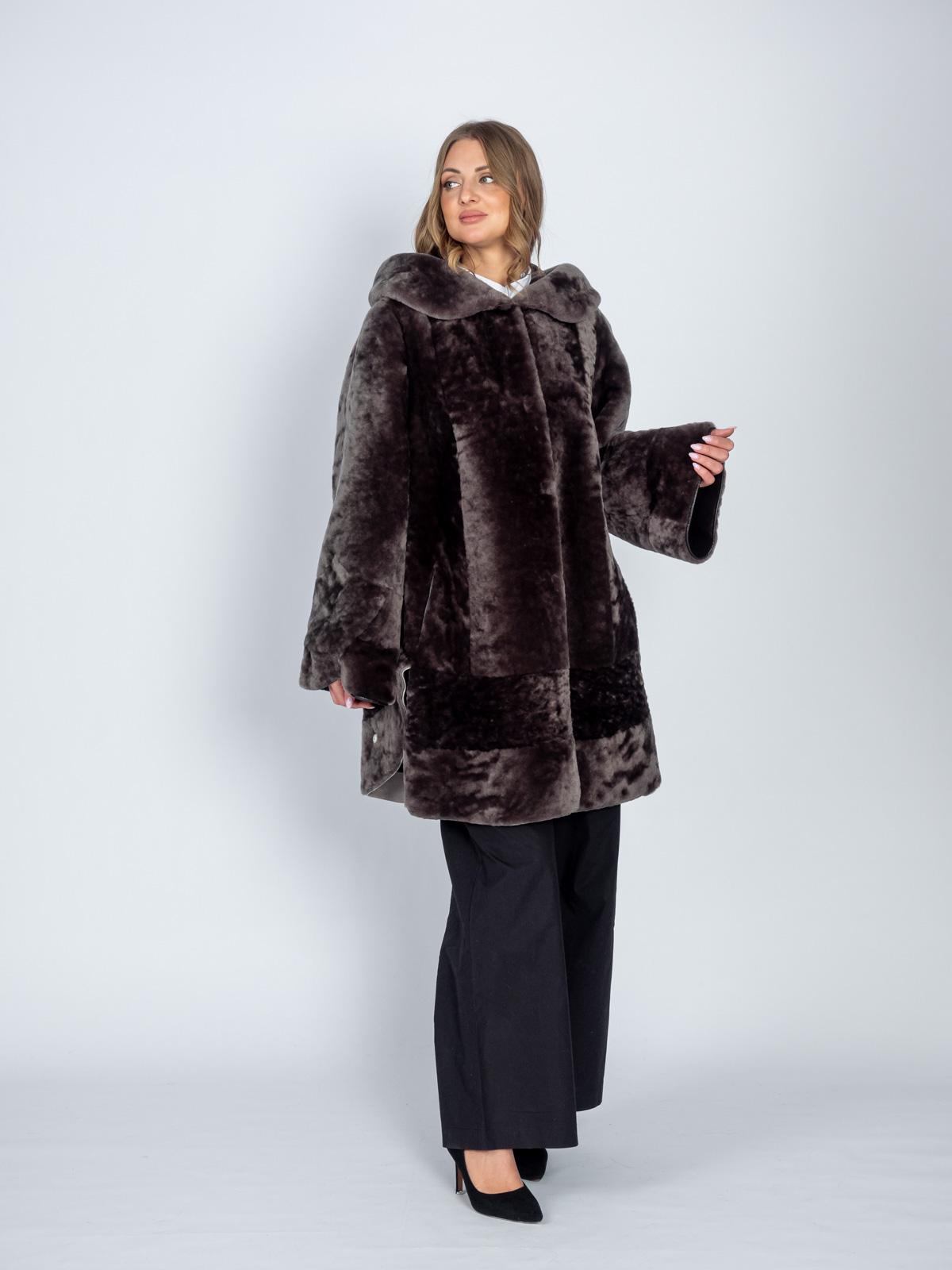 Шуба из меха овчины Aliance fur Е-46