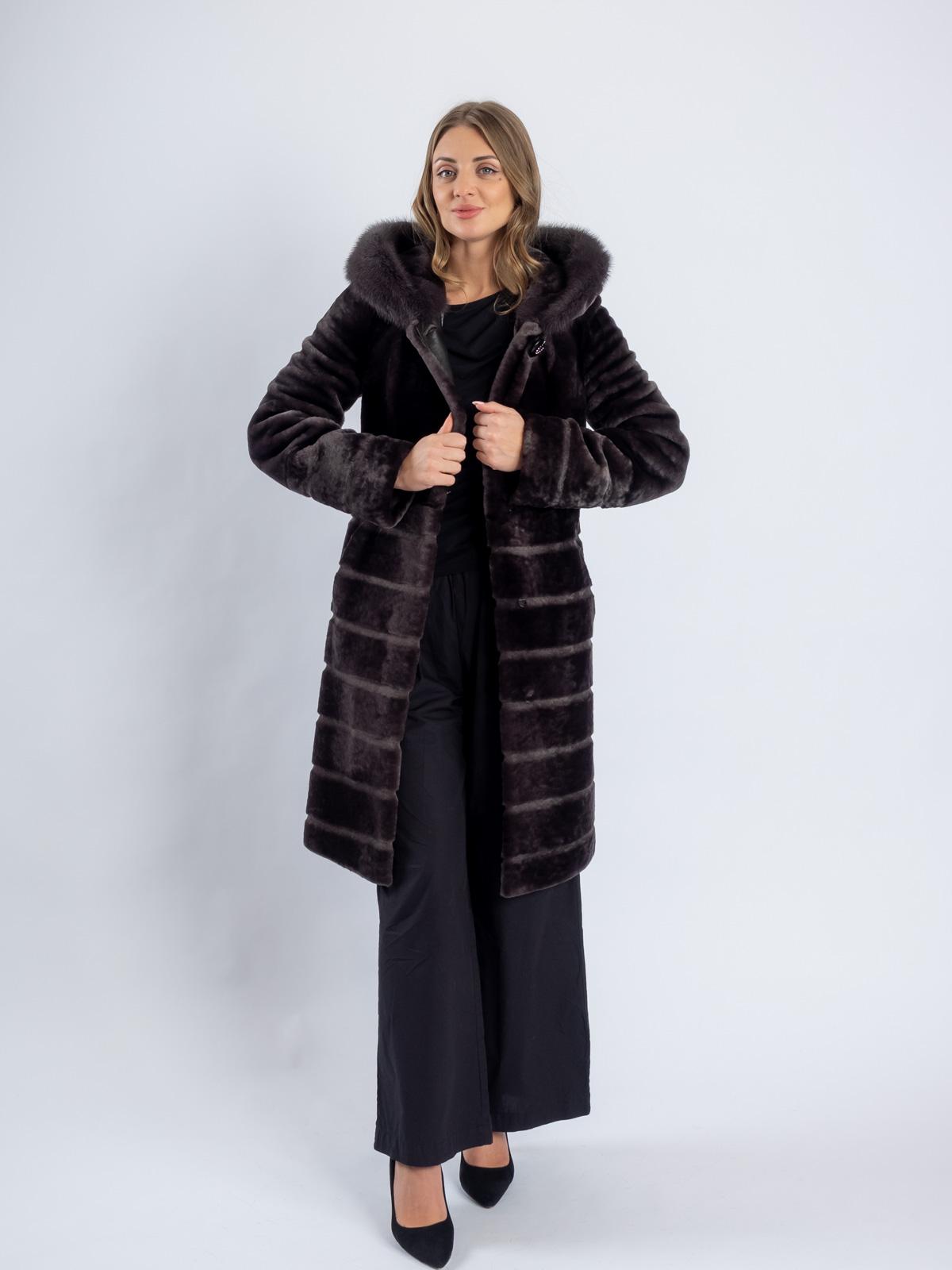 Шуба из меха овчины женская DF DANIEL FURS Д-56