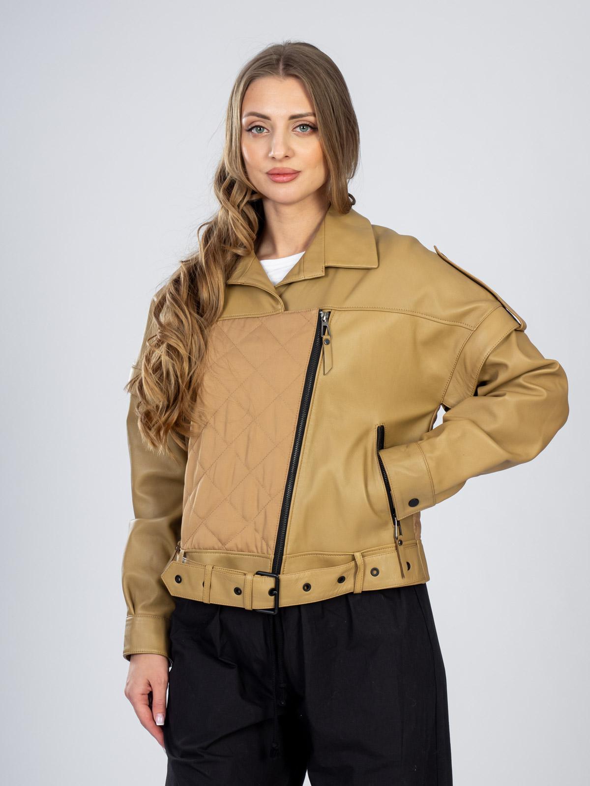 Куртка женская из натуральной кожи LINA BLANCHA 5122
