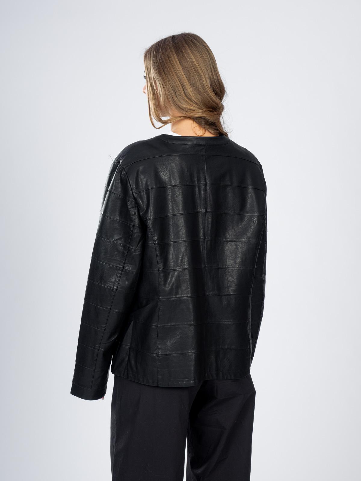 Куртка из эко-кожи женская 307