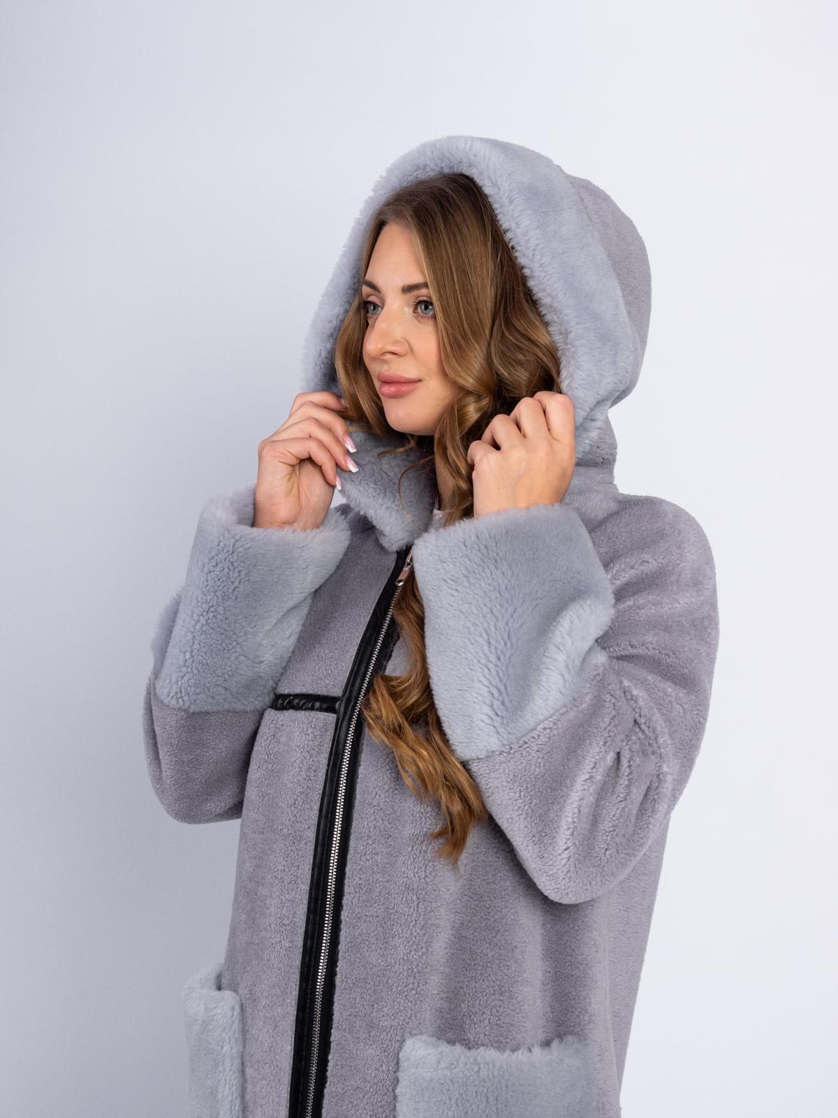 Шуба женская из эко-меха Дианель Меховой дом Э-92