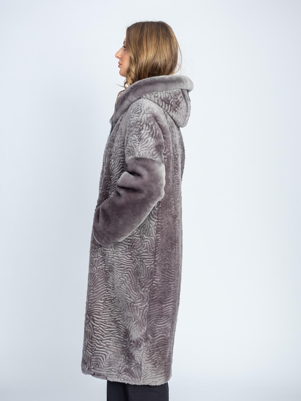 Шуба женская из меха овчины Sofia Furs B281