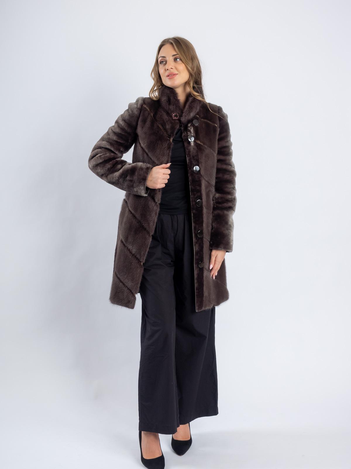 Шуба из меха овчины женская Roberto Rafio ГО-86