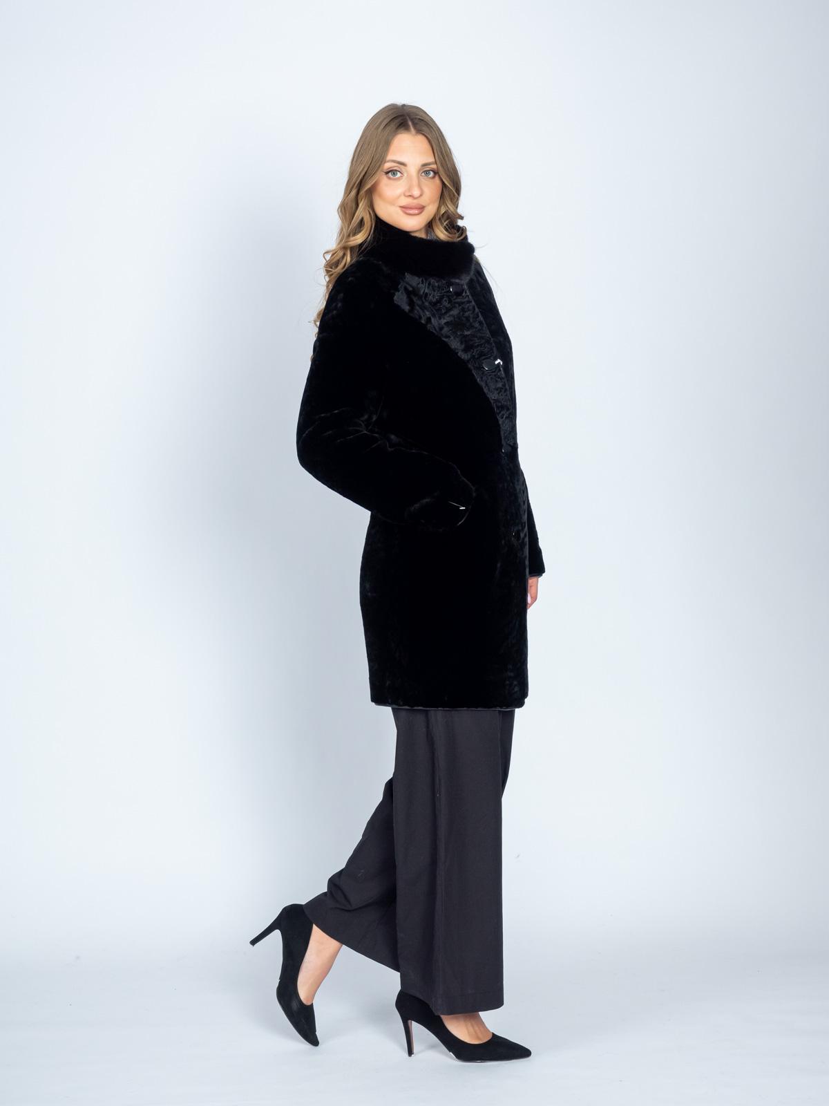 Шуба женская из меха овчины Panafics Furs Сабина