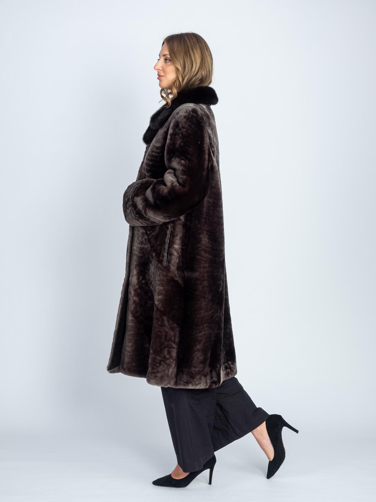 Шуба из меха овчины Bagira Queen M-251