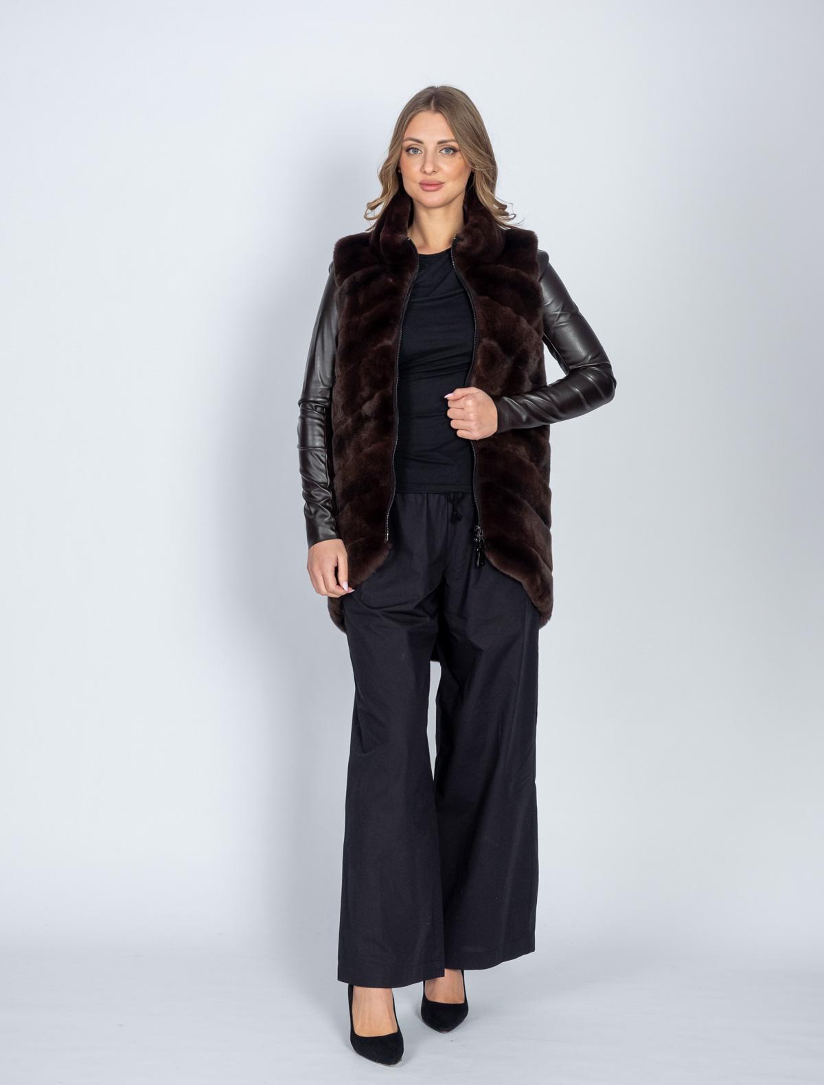 Жилет из меха кролика Меха России 574