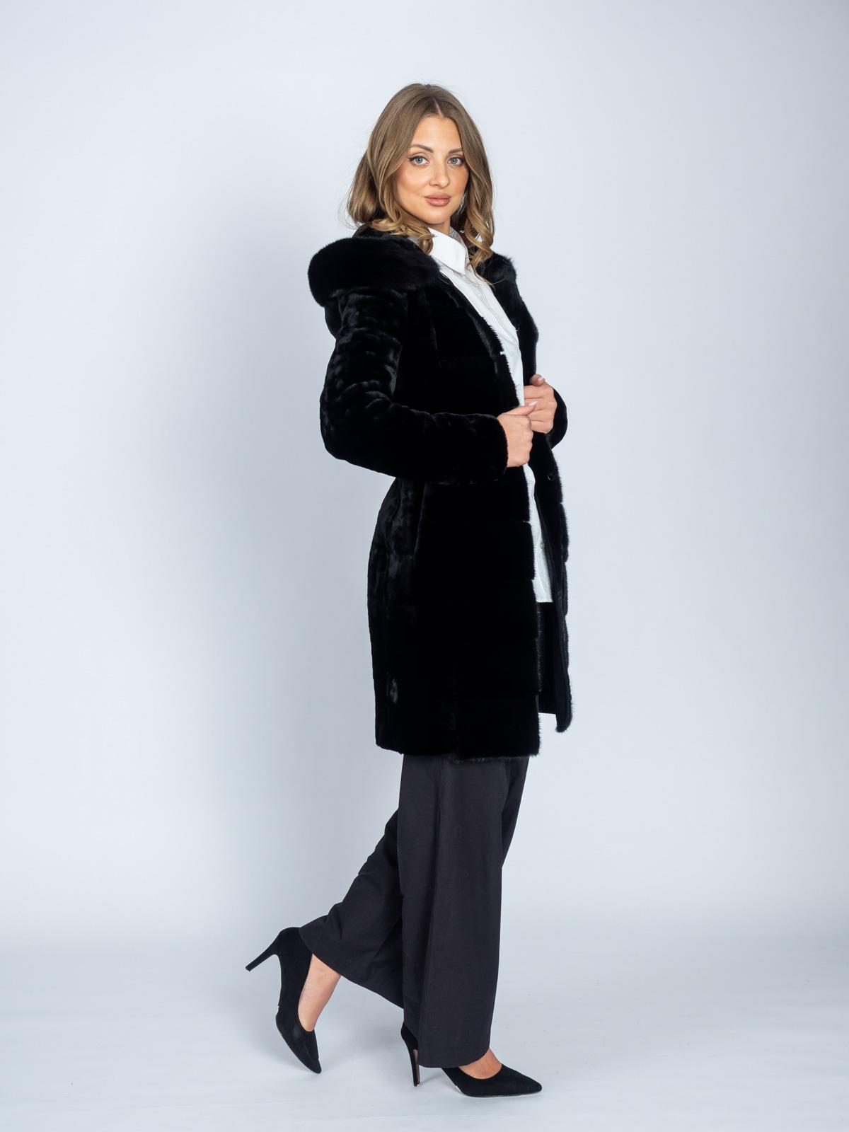 Шуба из меха овчины ADAMFIRST Джина