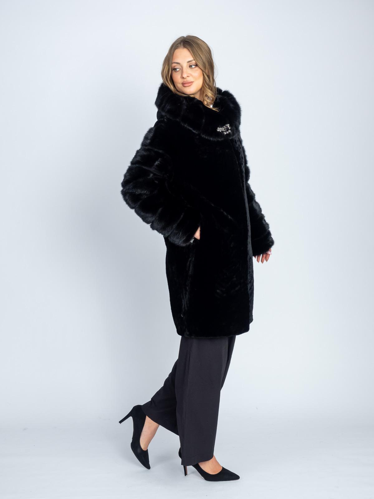 Шуба женская из меха овчины Лиэль 188