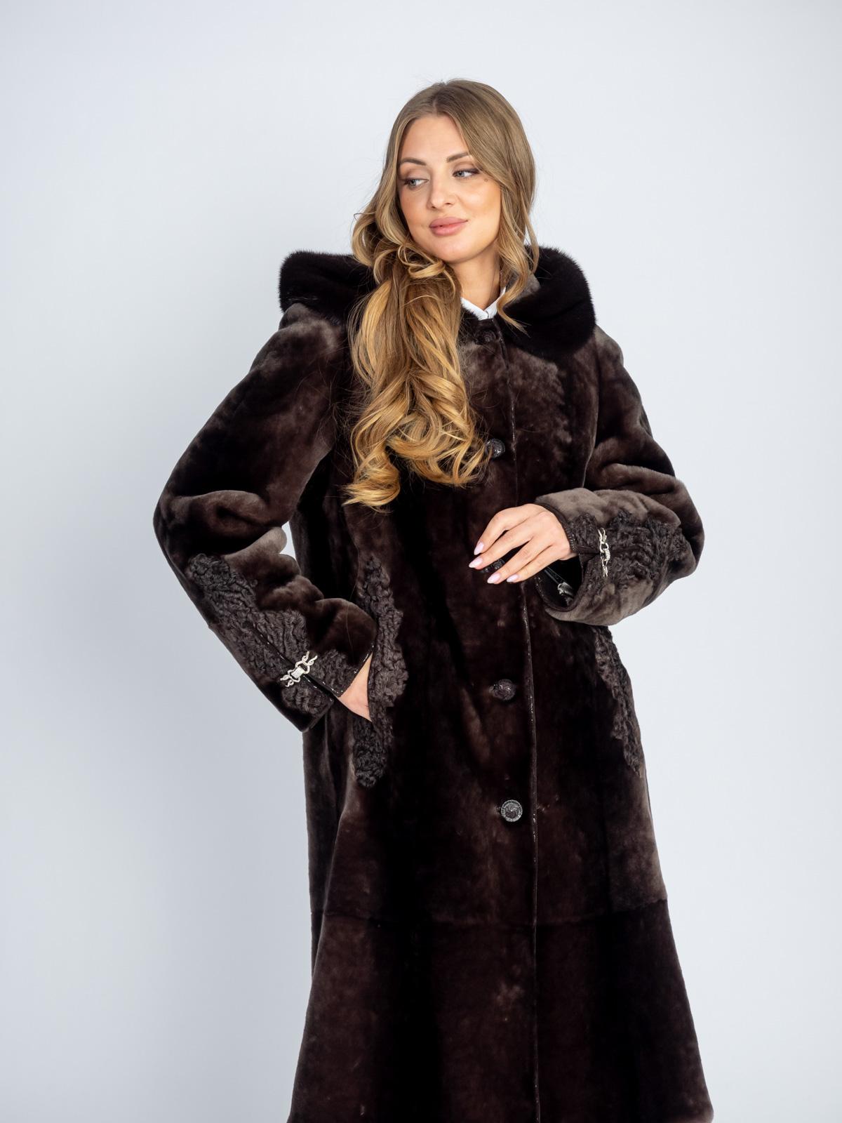 Шуба из меха овчины Арина Furs М-111