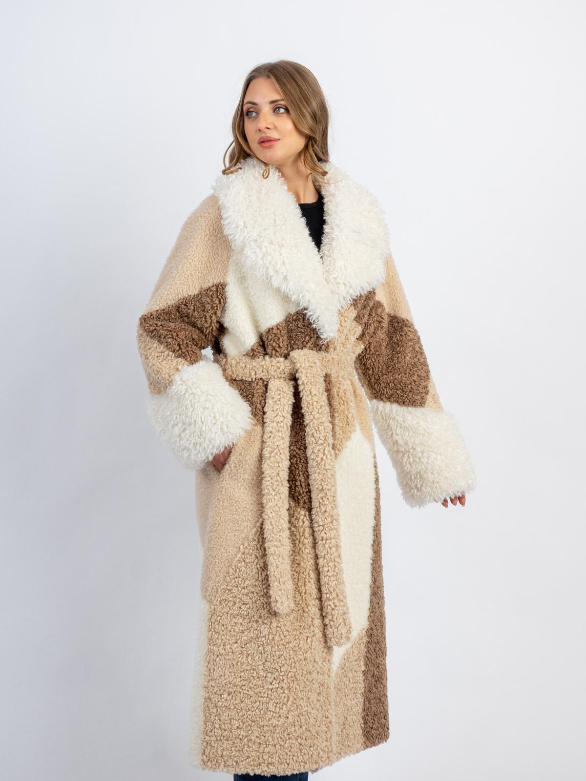 Шуба из эко-меха Adelina Fur Collection Лаура И-49