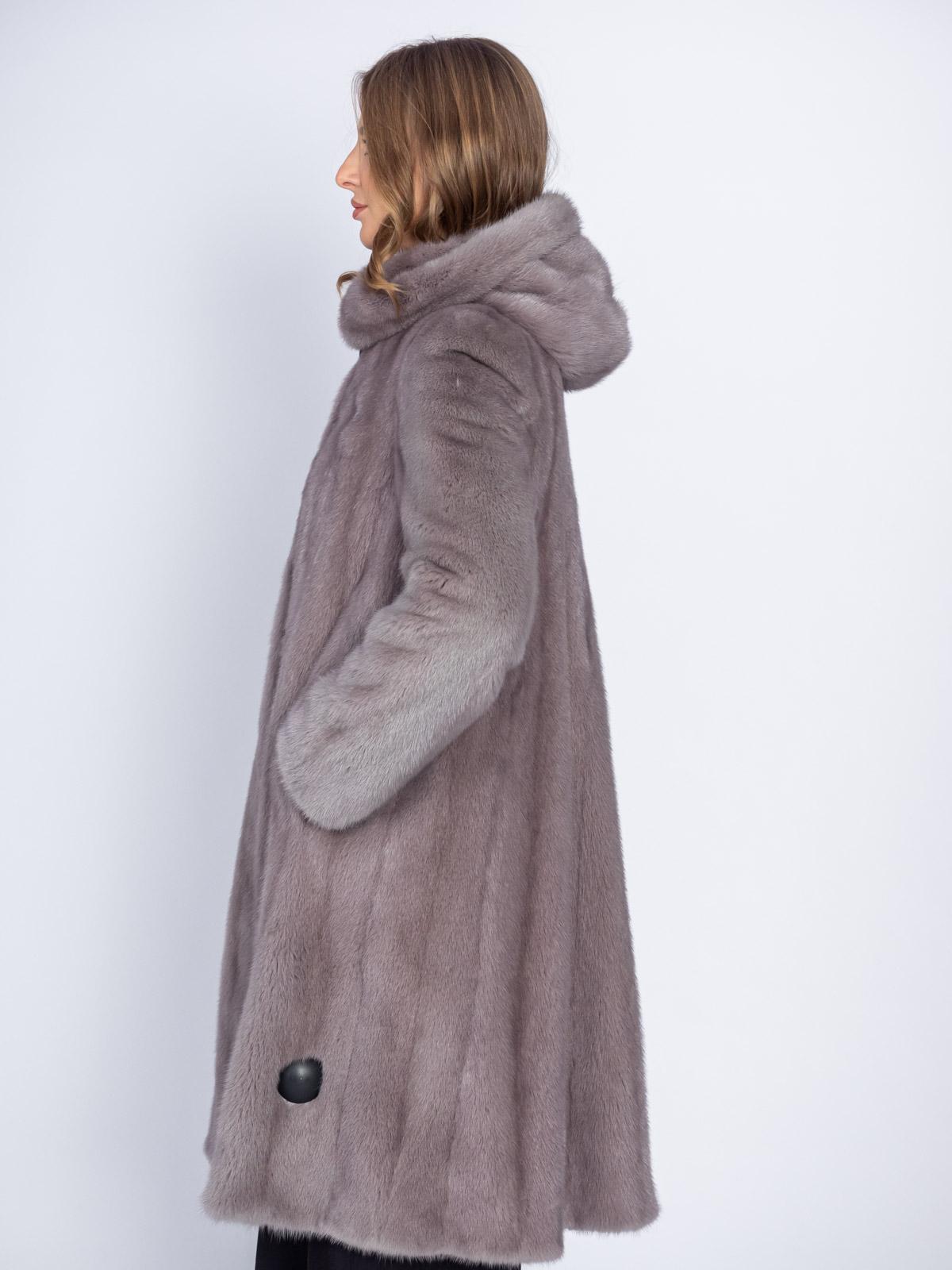 Шуба норковая женская Классика Балетка 