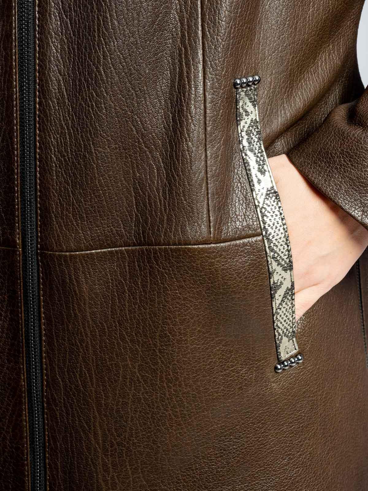 Куртка женская из натуральной кожи LINDI WEST 2454-80