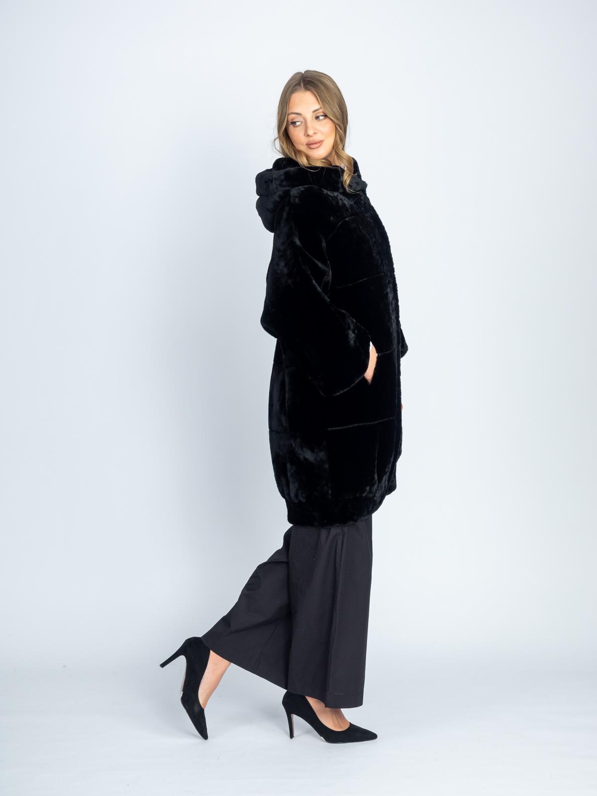 Шуба из меха овчины ADAM FURS Наоми