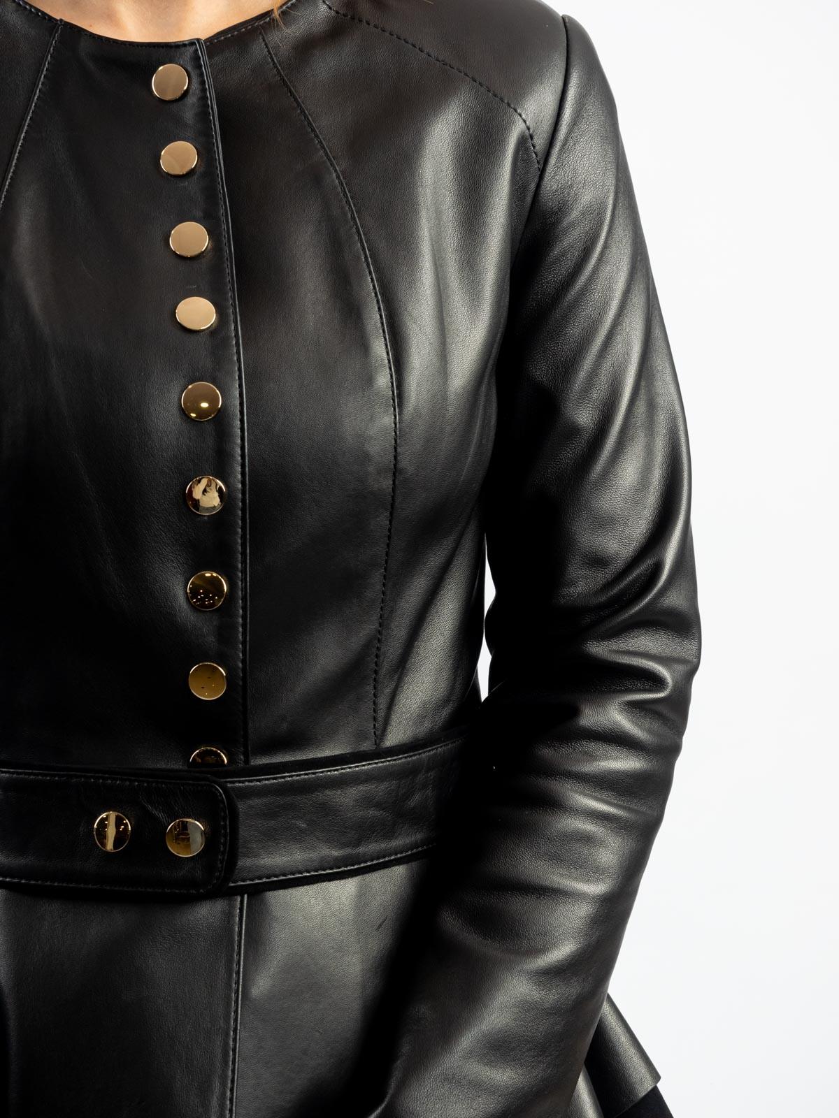 Куртка из натуральной кожи женская FASHION STAR 636