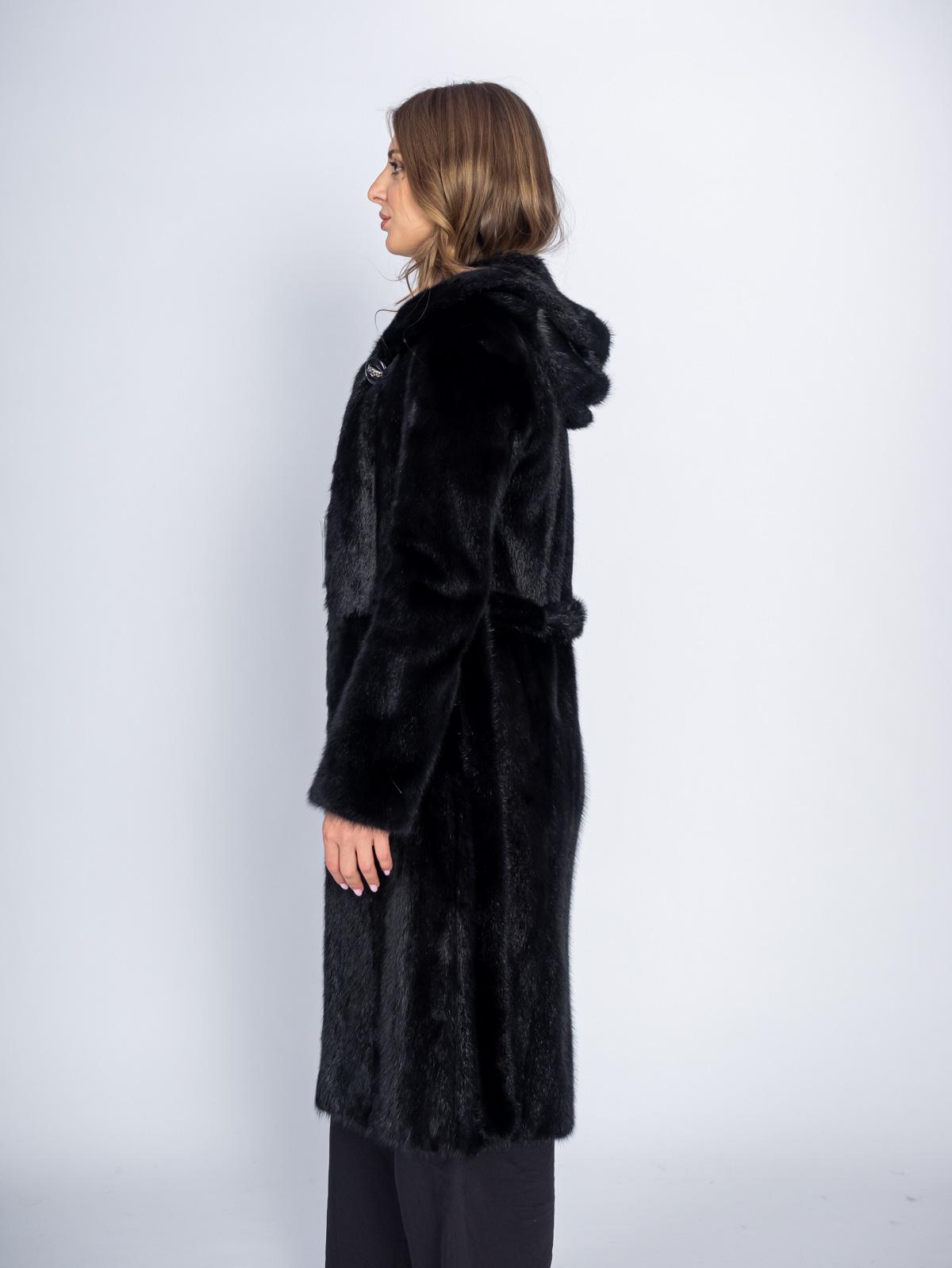 Шуба норковая женская Классика Френч роспуск