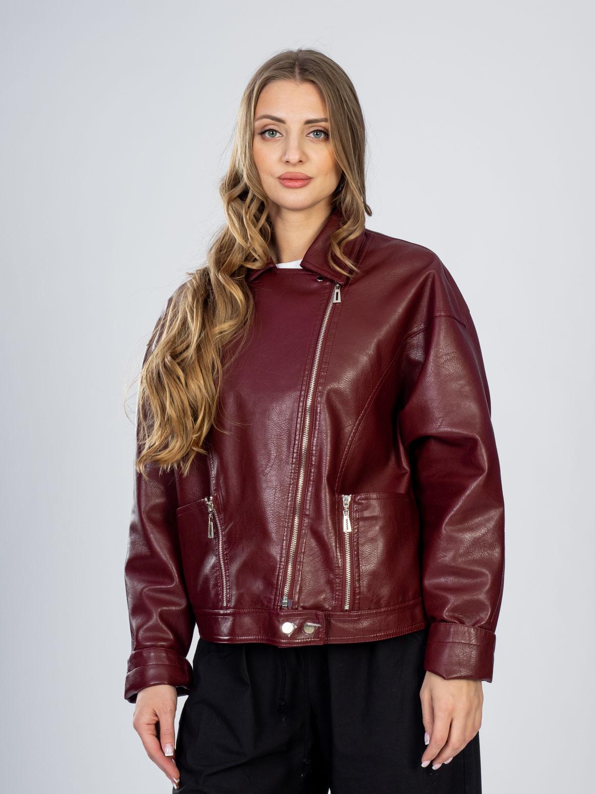 Куртка из эко-кожи женская  2091