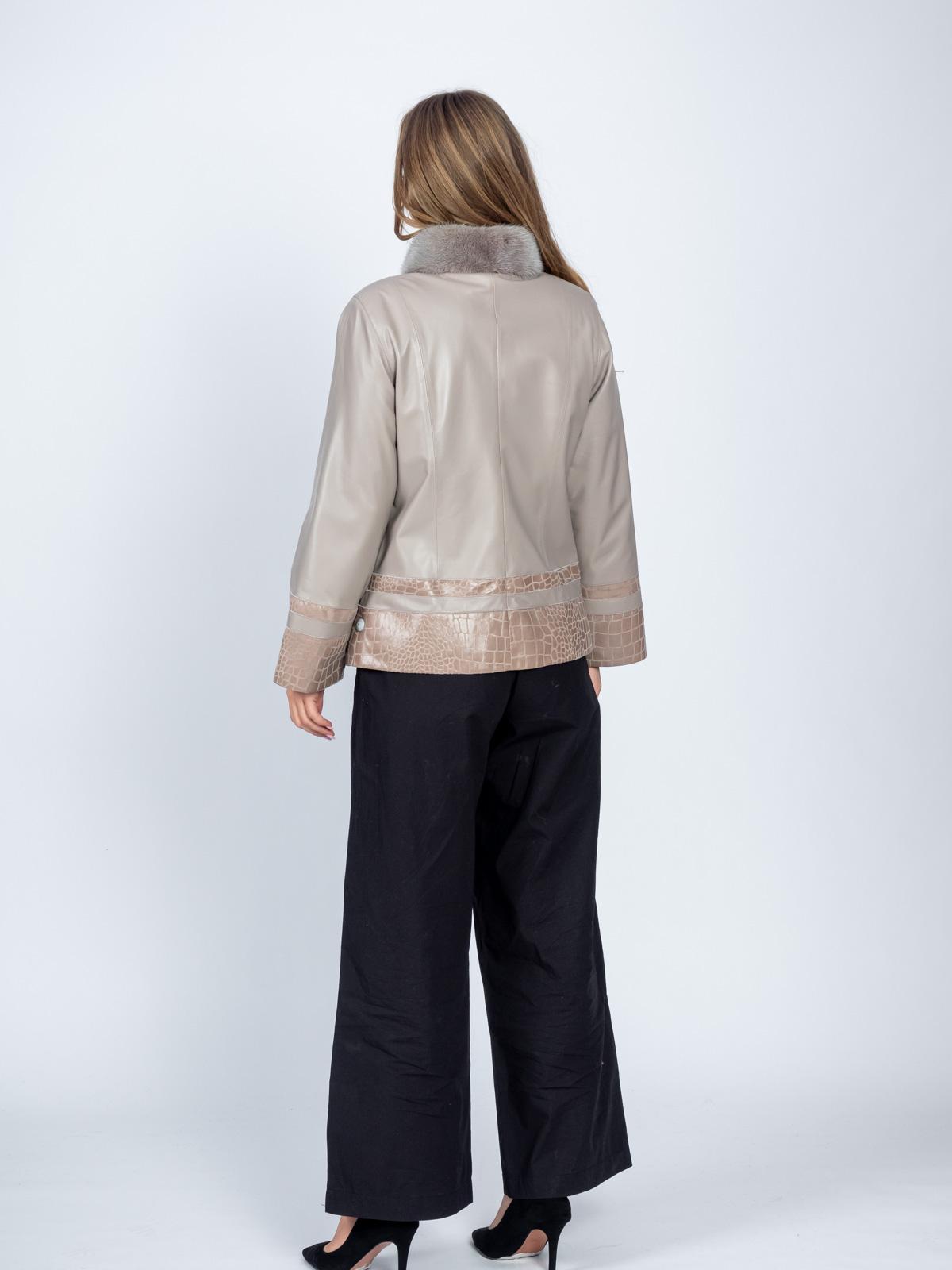 Куртка женская из натуральной кожи FASHION STAR 2079