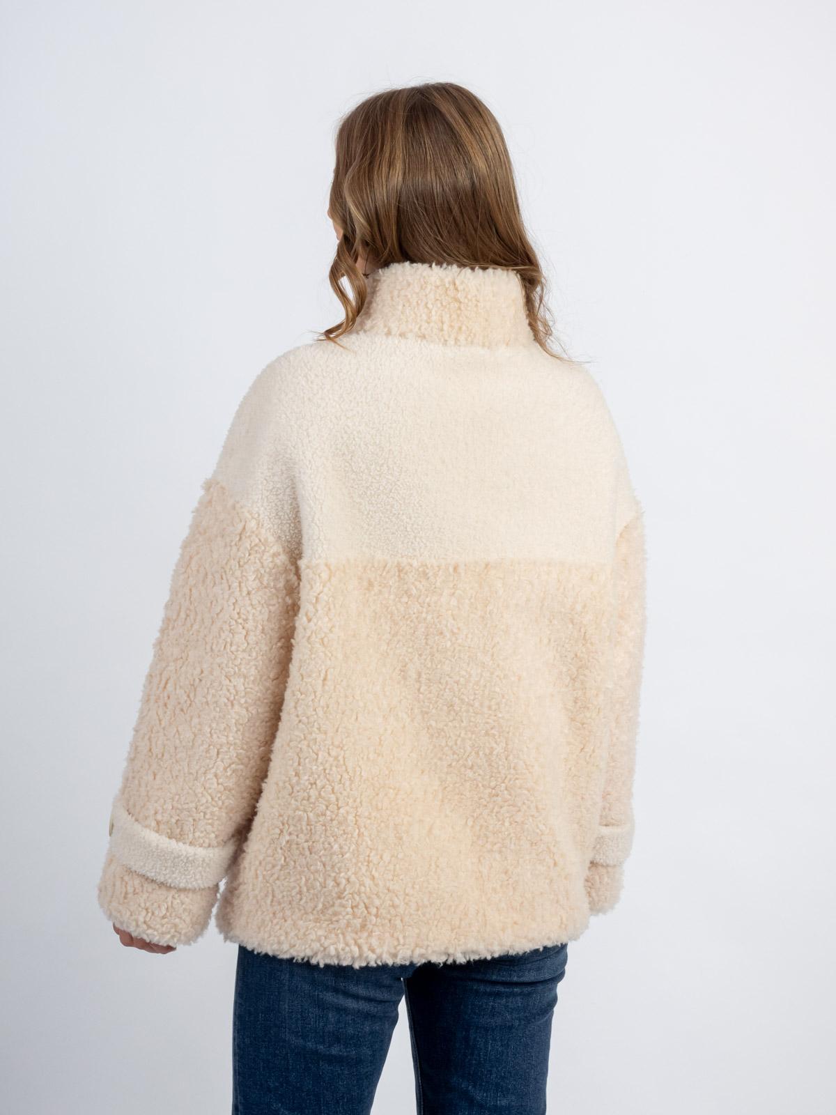 Шуба женская из эко-меха SOFIA C-50