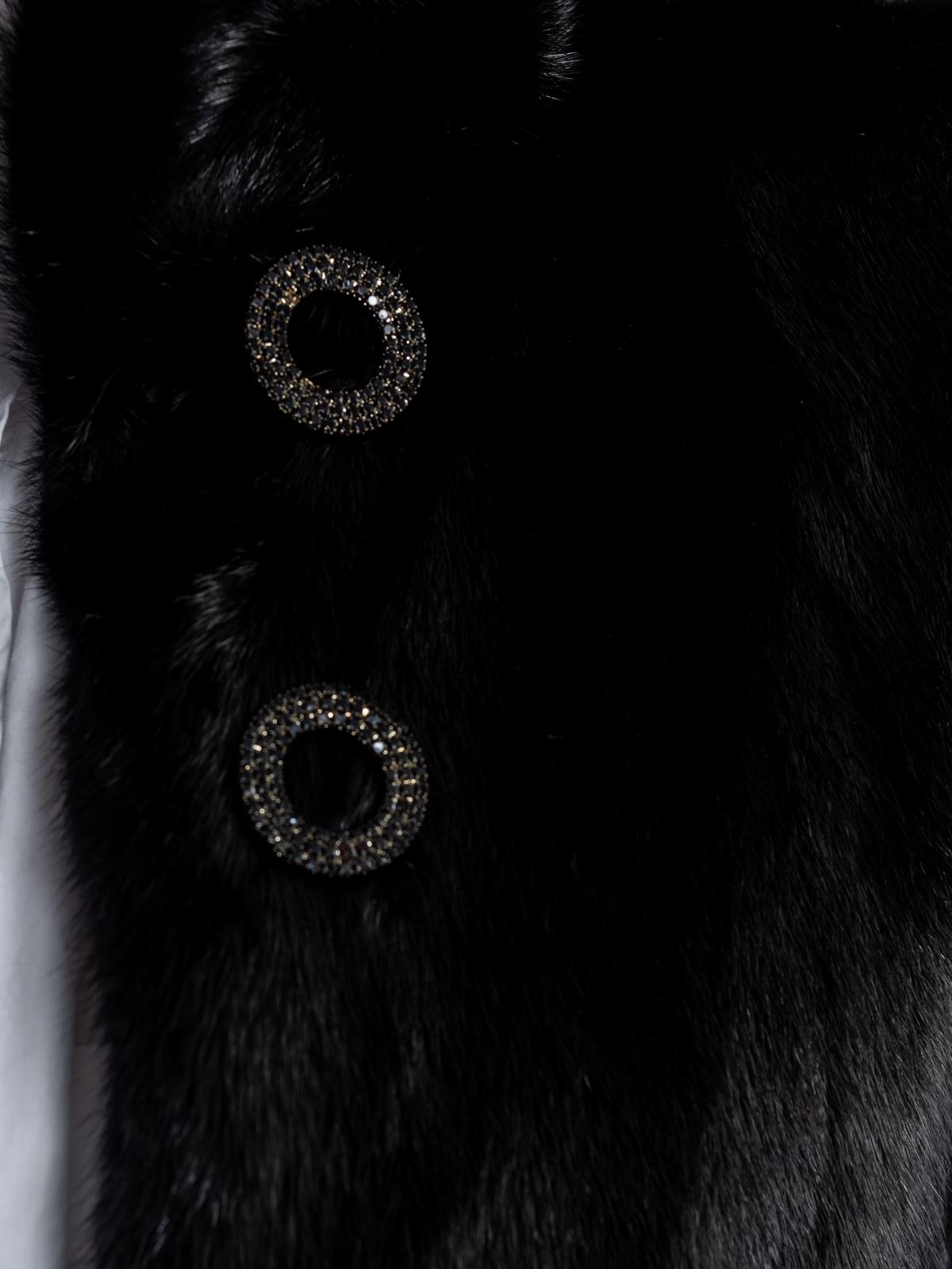 Шуба норковая женская Классика Френч роспуск