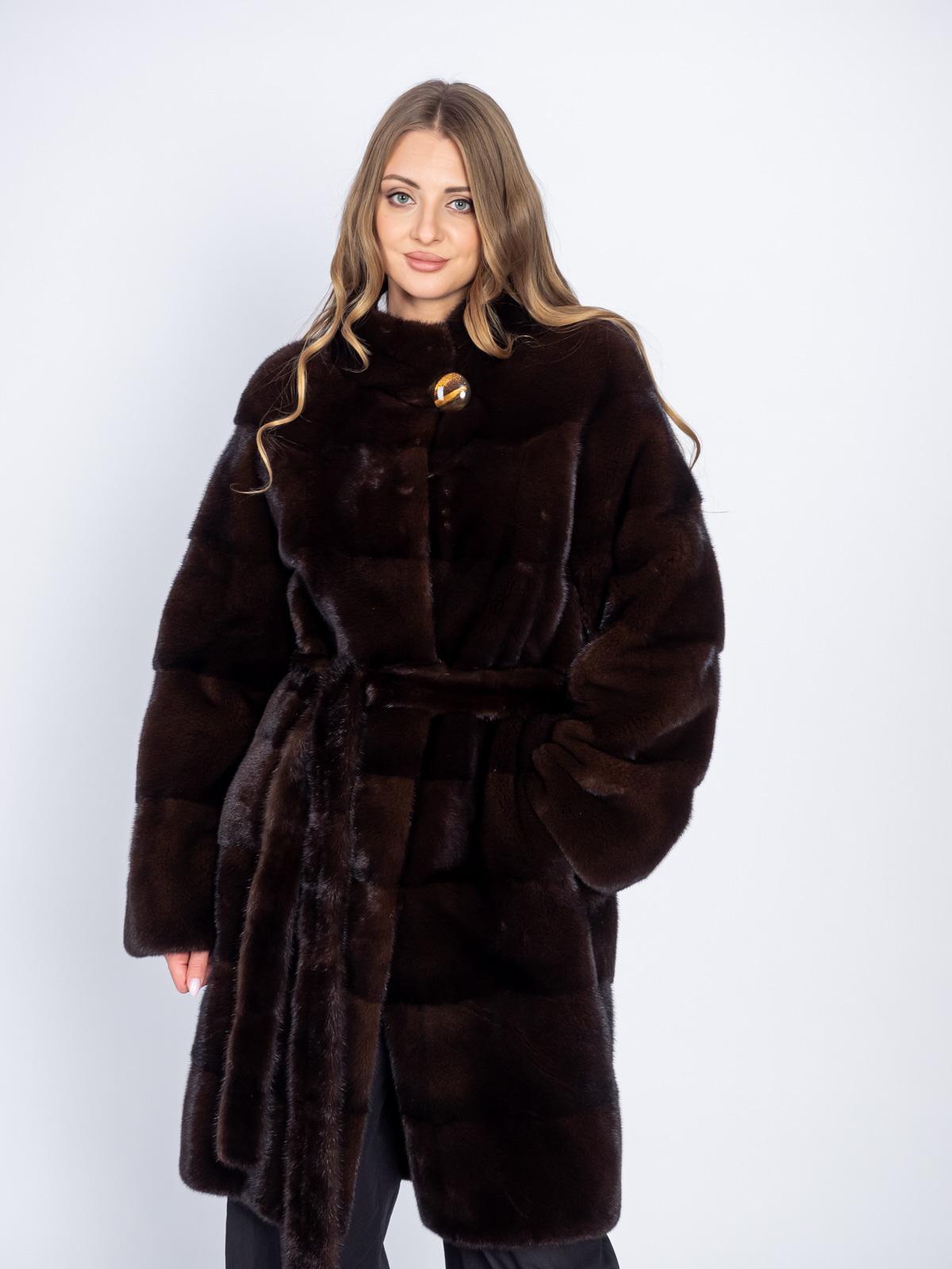 Шуба из меха норки Отрада 473