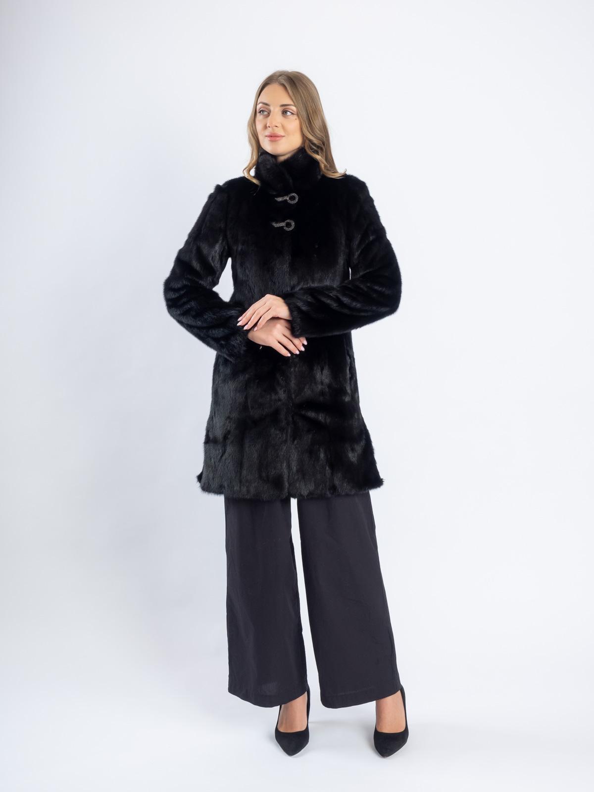 Шуба женская норковая Меха России Френч №3