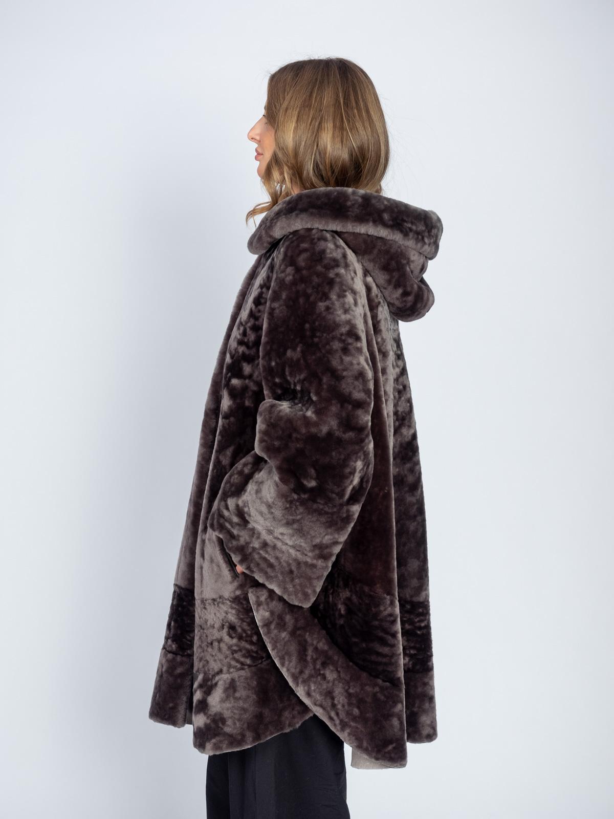 Шуба из меха овчины Aliance fur Е-46