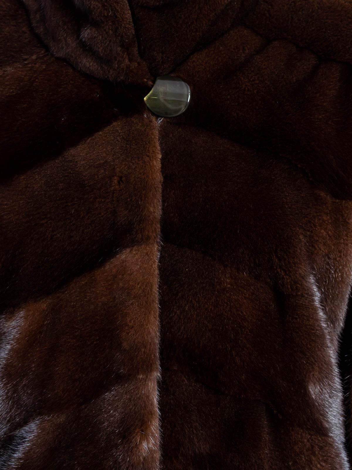 Шуба из меха норки Империя Меха 468