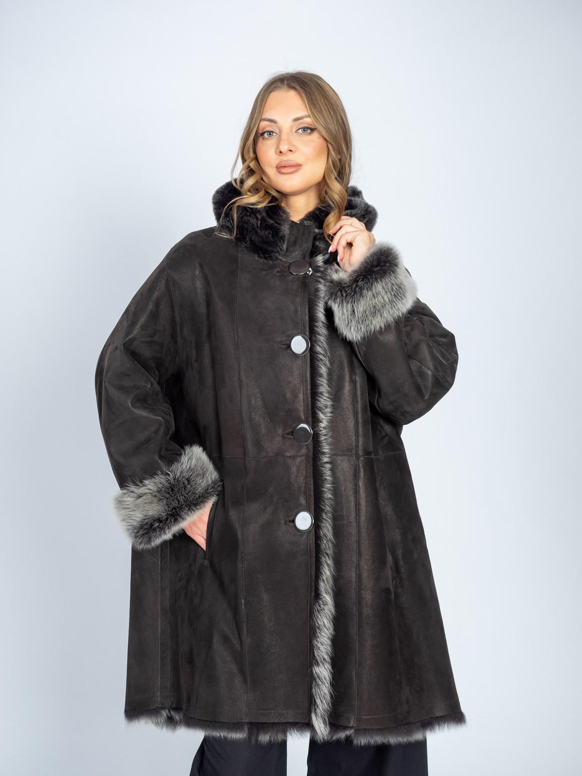 Дубленка женская из овчины OKSA Z-6580