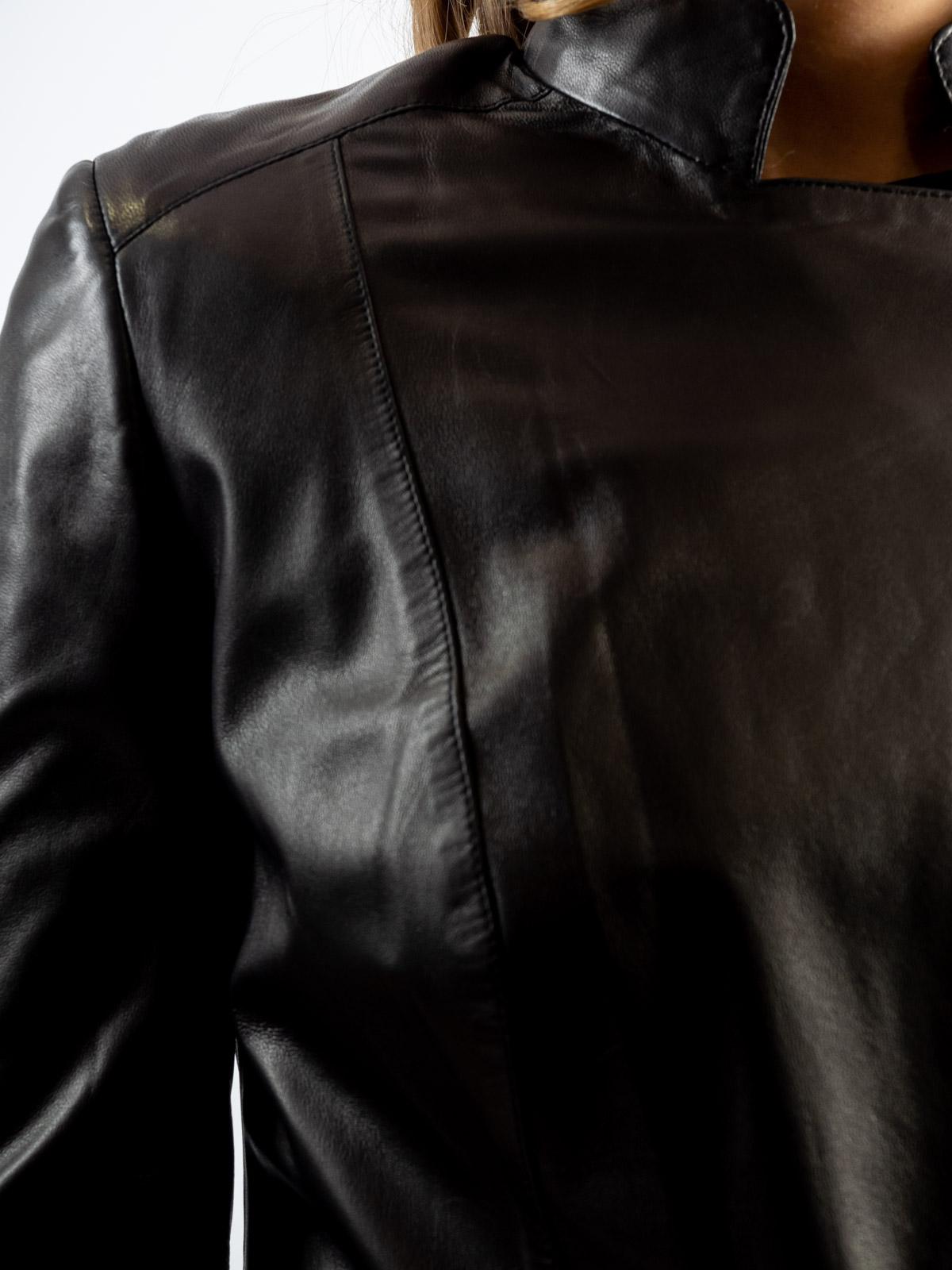 Куртка из натуральной кожи женская Carnelli BZ.017.003 2