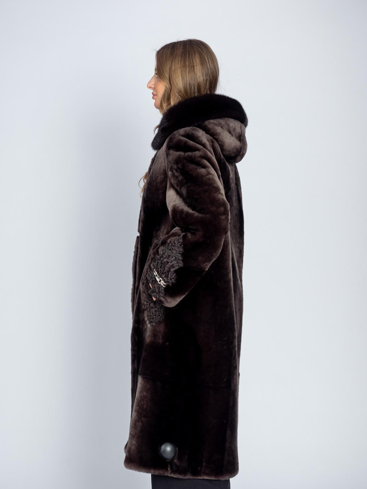 Шуба из меха овчины Арина Furs М-111