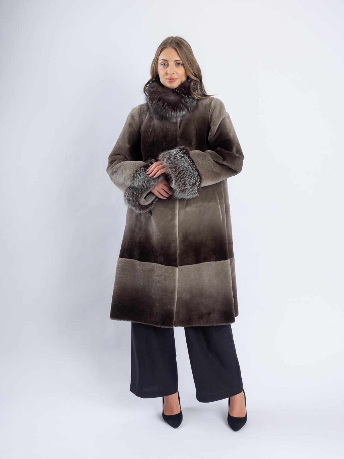 Шуба из меха бобра Меха России 392