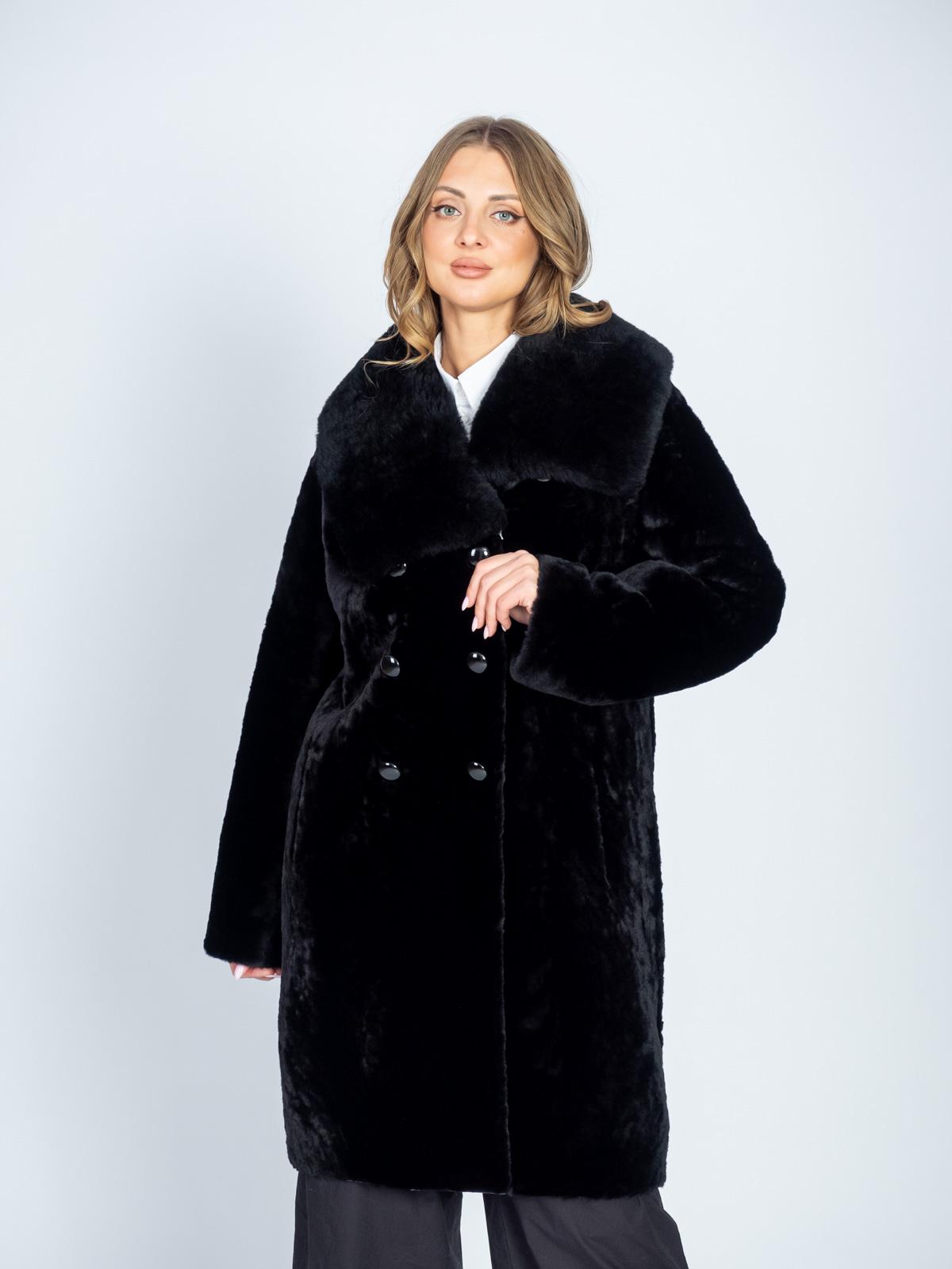 Шуба женская из меха овчины Aliance fur M-26