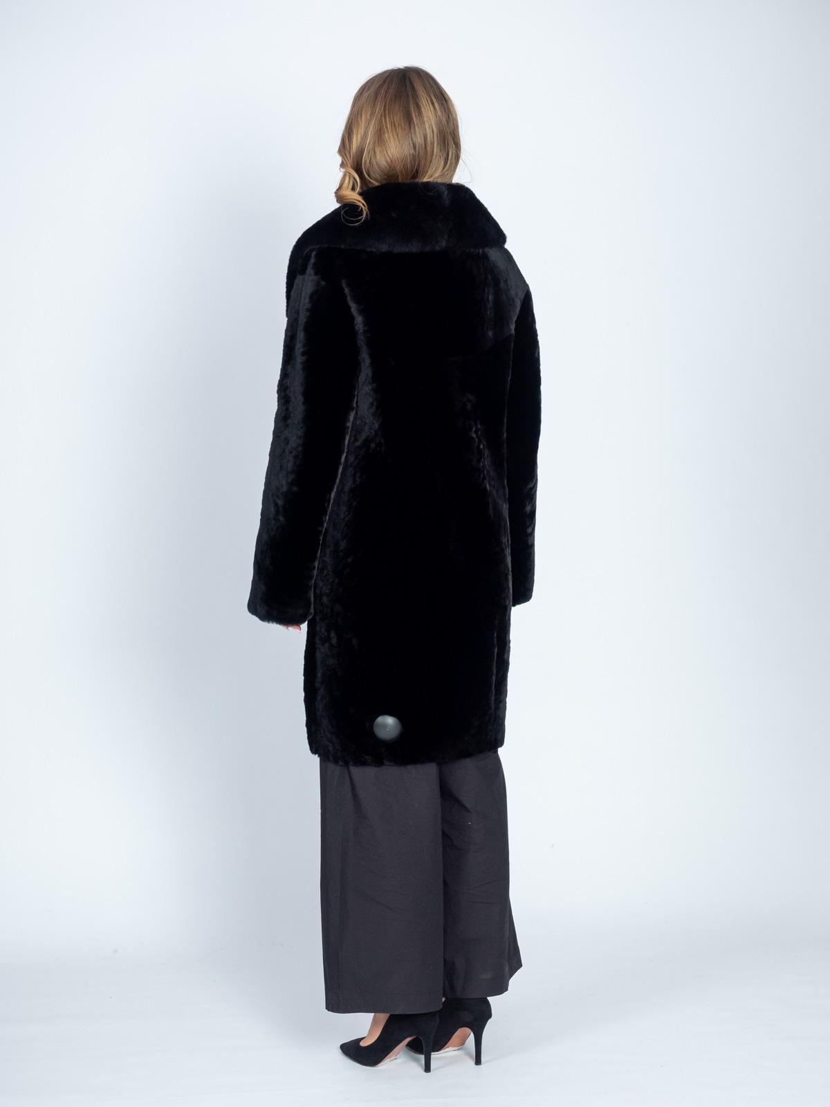 Шуба женская из меха овчины Aliance fur M-26