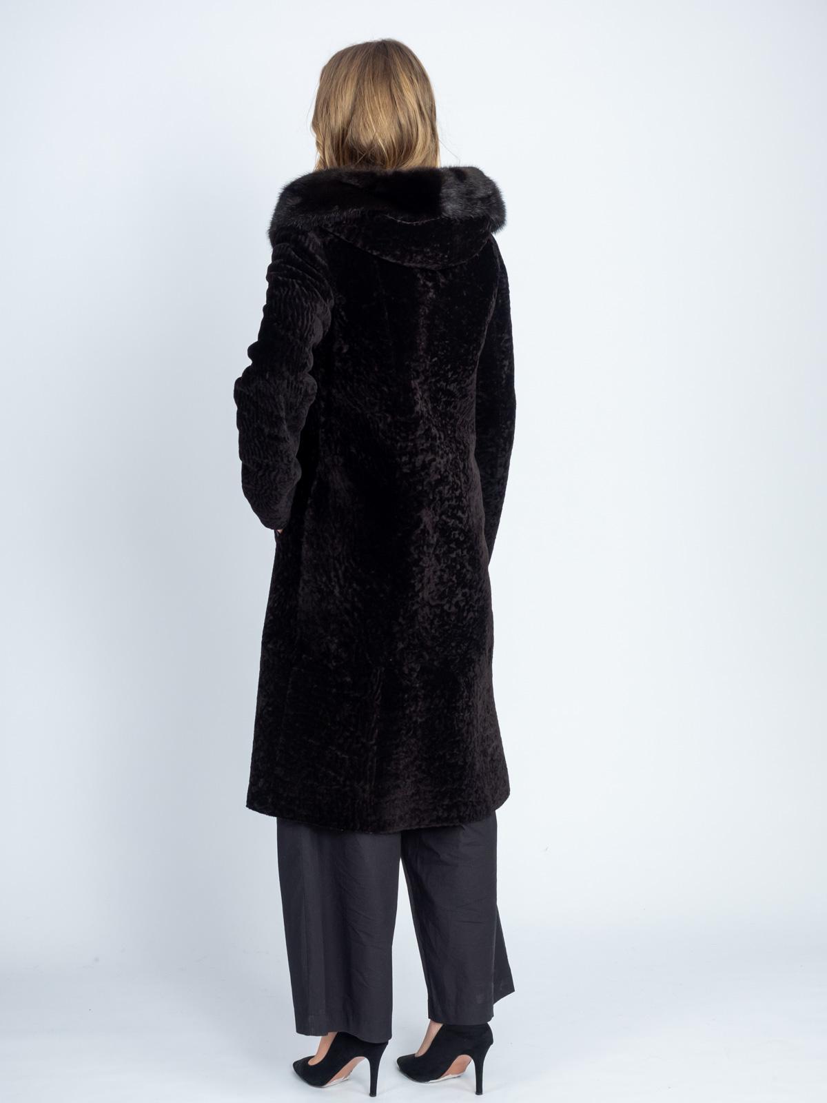 Шуба женская из меха овчины Меха Пятигорска Магда-5