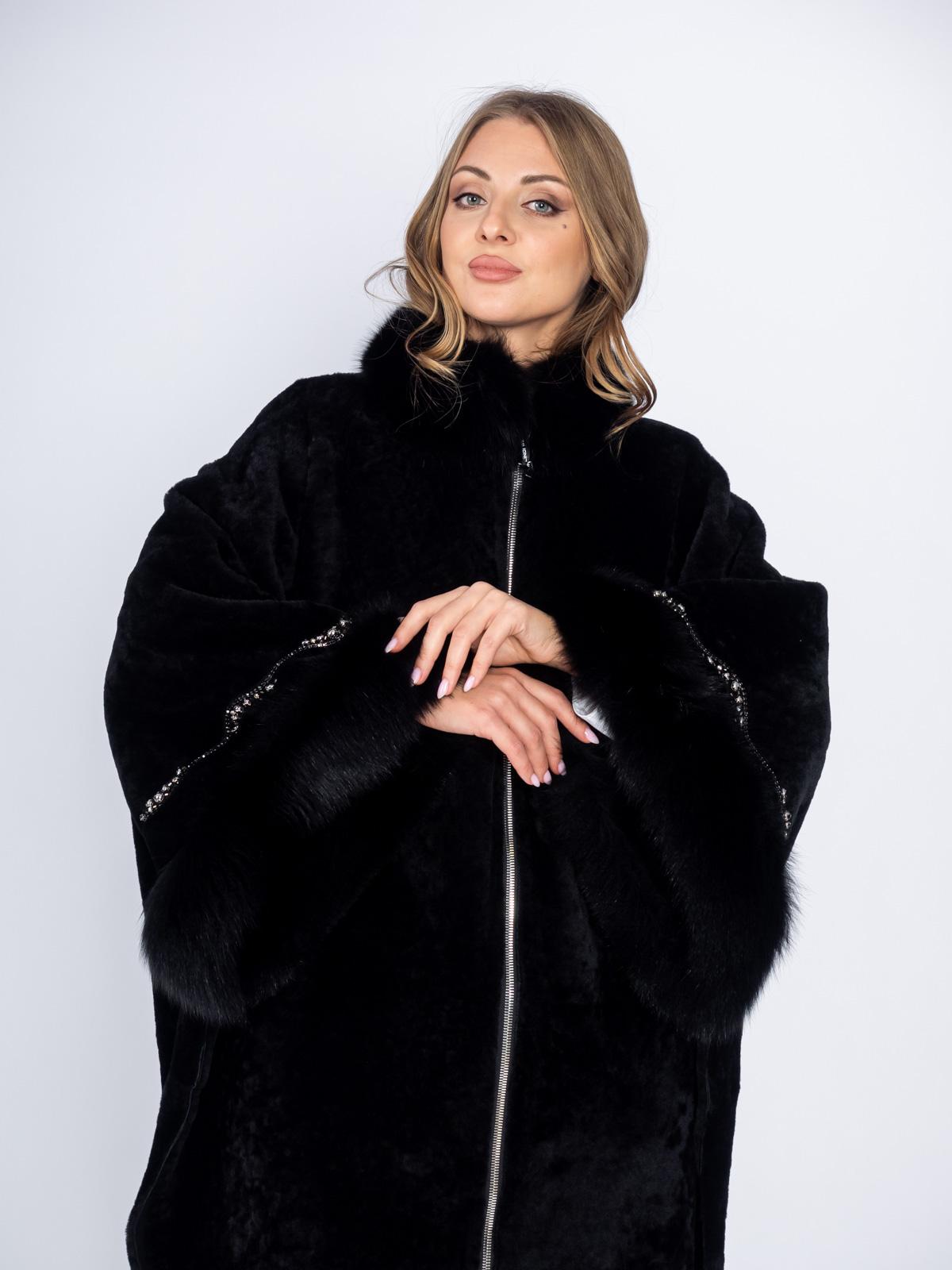 Дубленка женская из меха овчины LINDI WEST 7211-90T