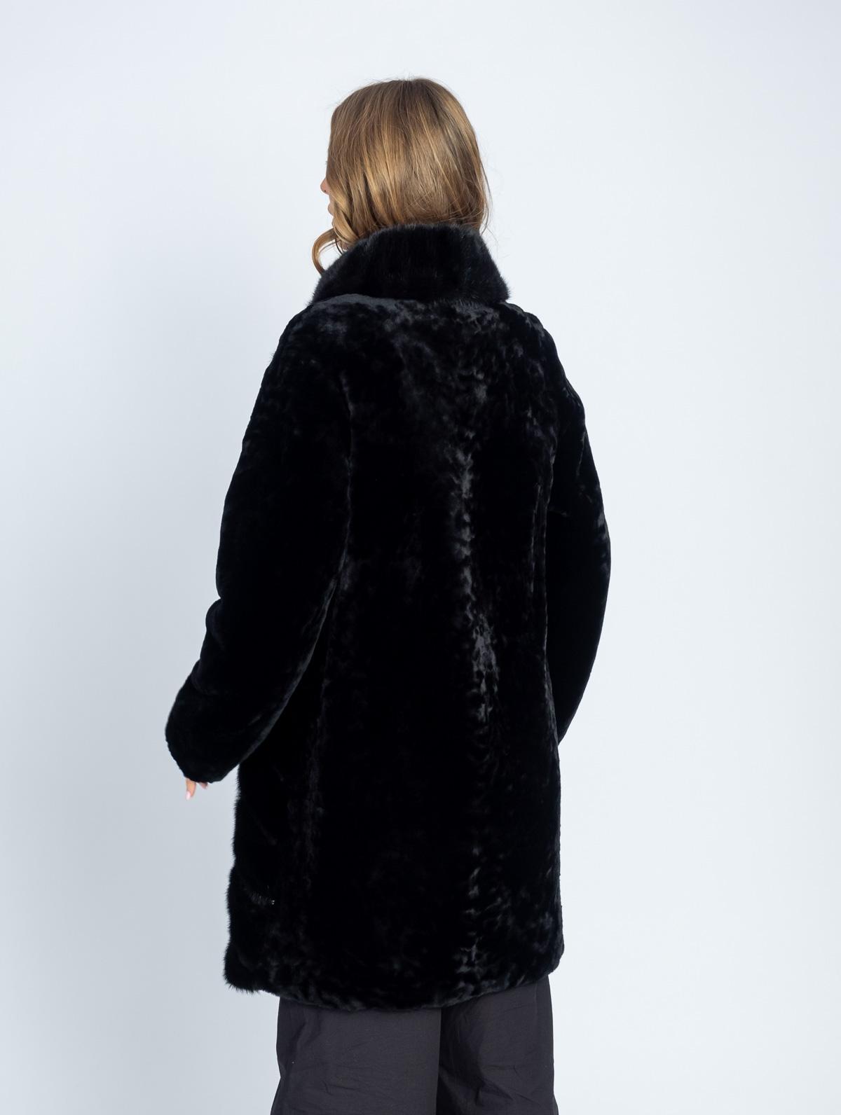 Шуба женская из меха овчины Simakhov 904/3