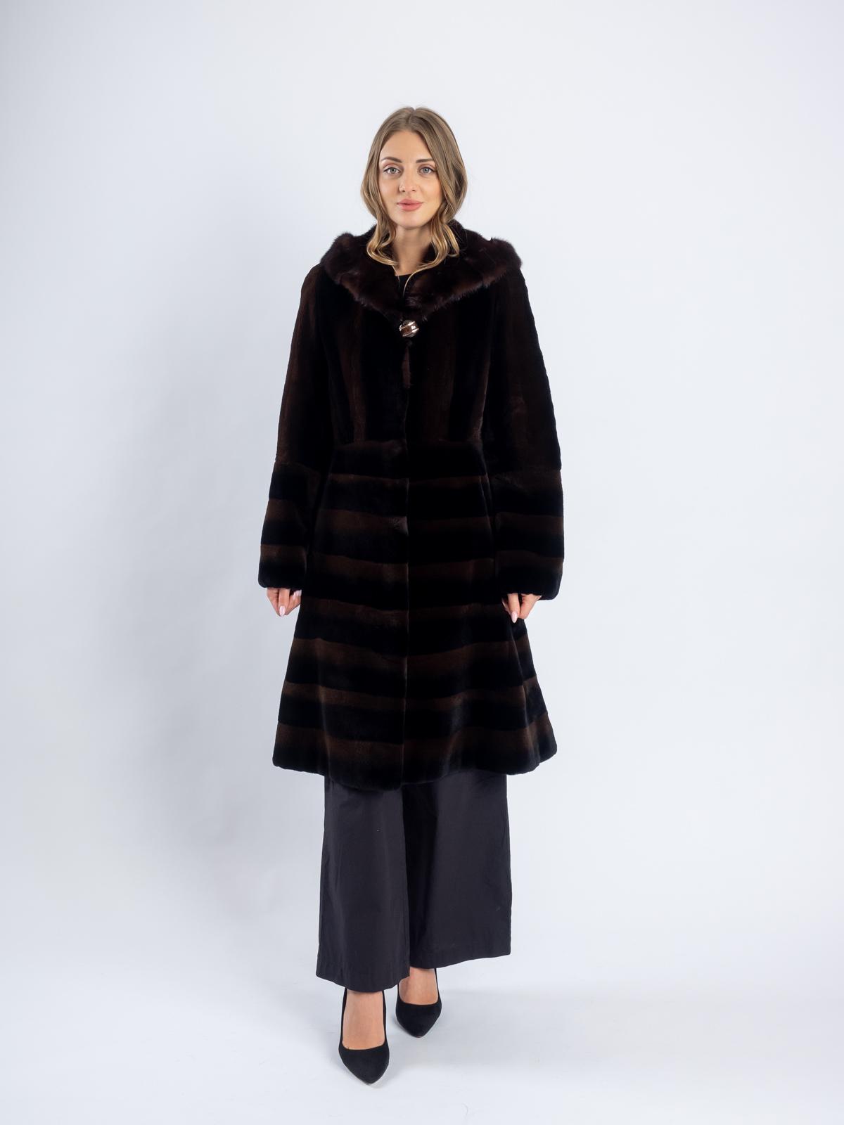 Шуба женская из меха кролика Меха Пятигорска 134