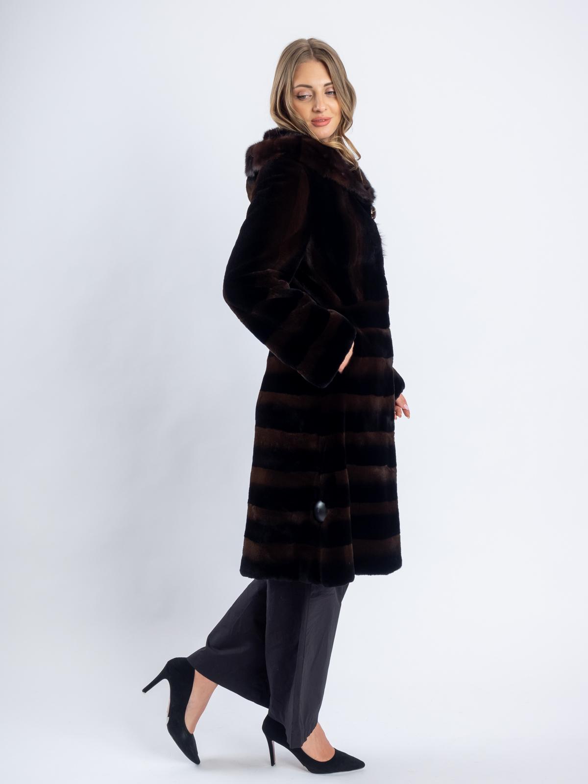 Шуба женская из меха кролика Меха Пятигорска 134