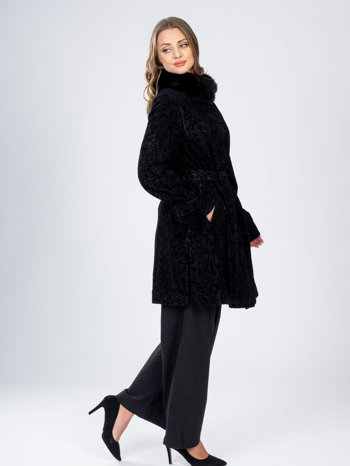 Пальто женское из  натуральной кожи Boni Pelle 22 Z 160-08