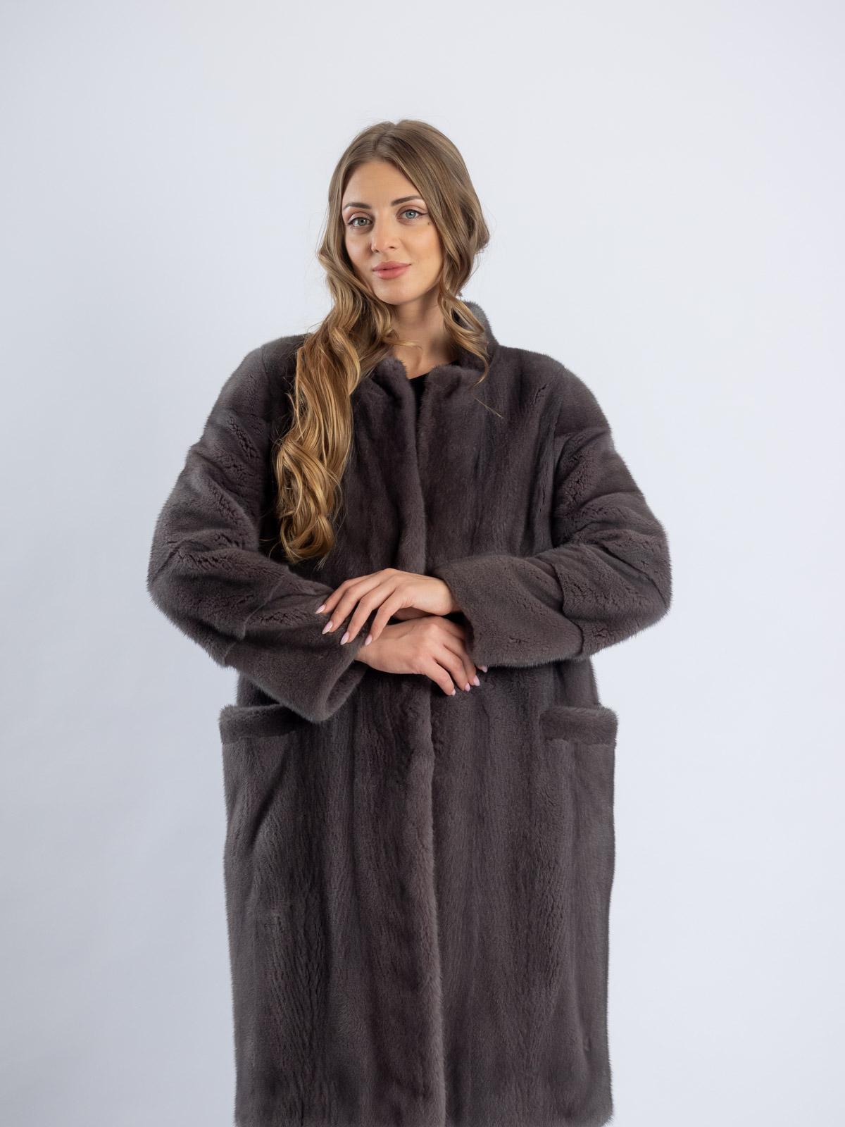 Шуба женская из меха норки DAI-ICHI- MADAM D-16-5039-1 2