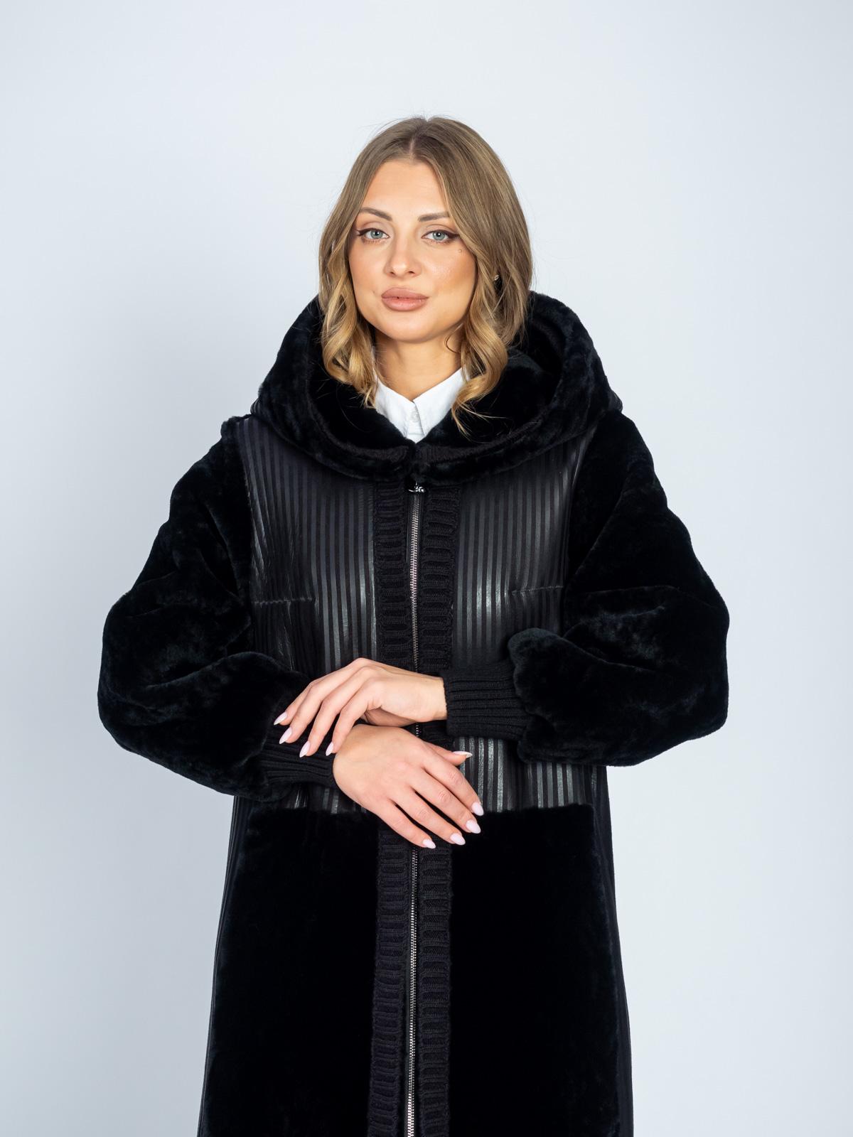 Дубленка женская из овчины Lindi West 7037-115