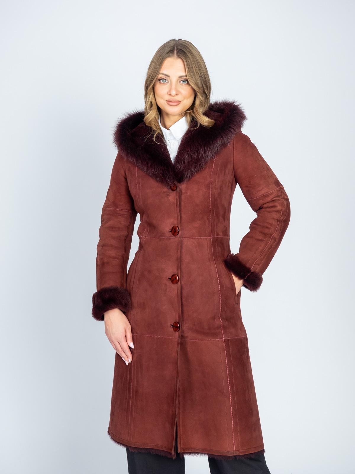 Дубленка женская из овчины Via Valente 8135