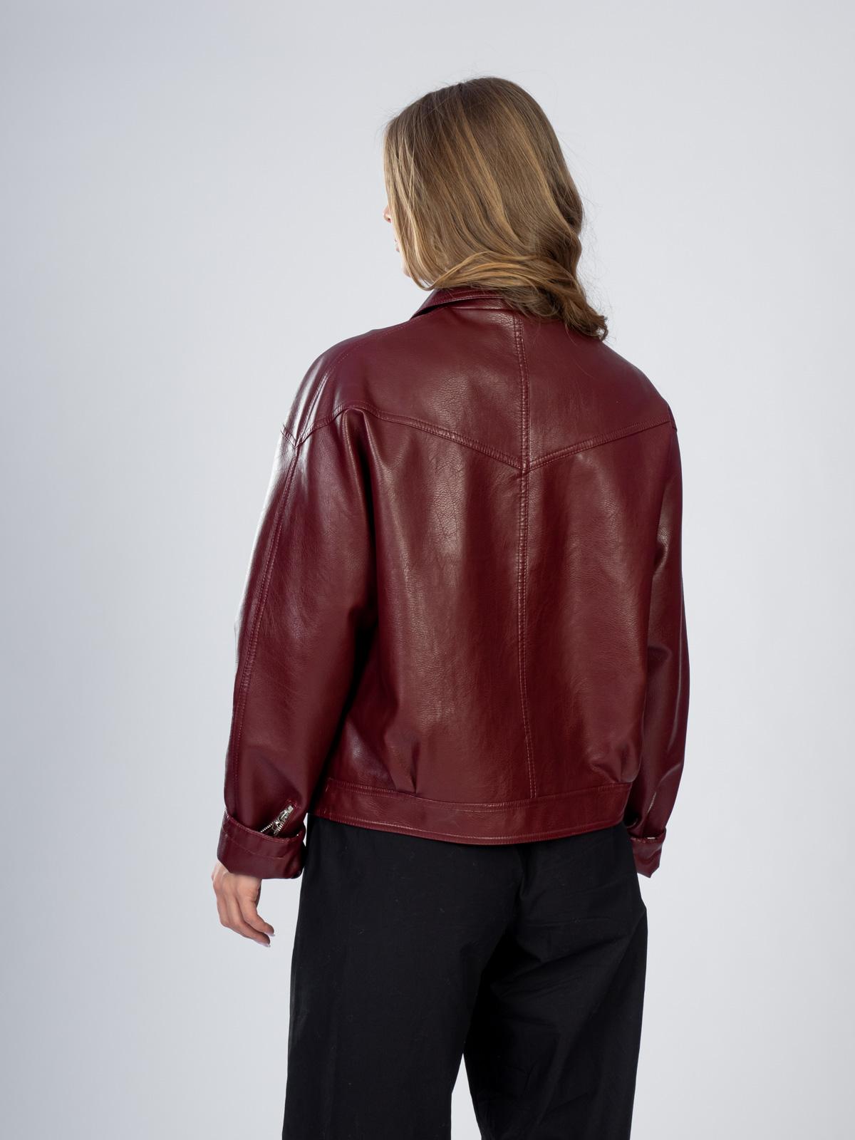 Куртка из эко-кожи женская  2091