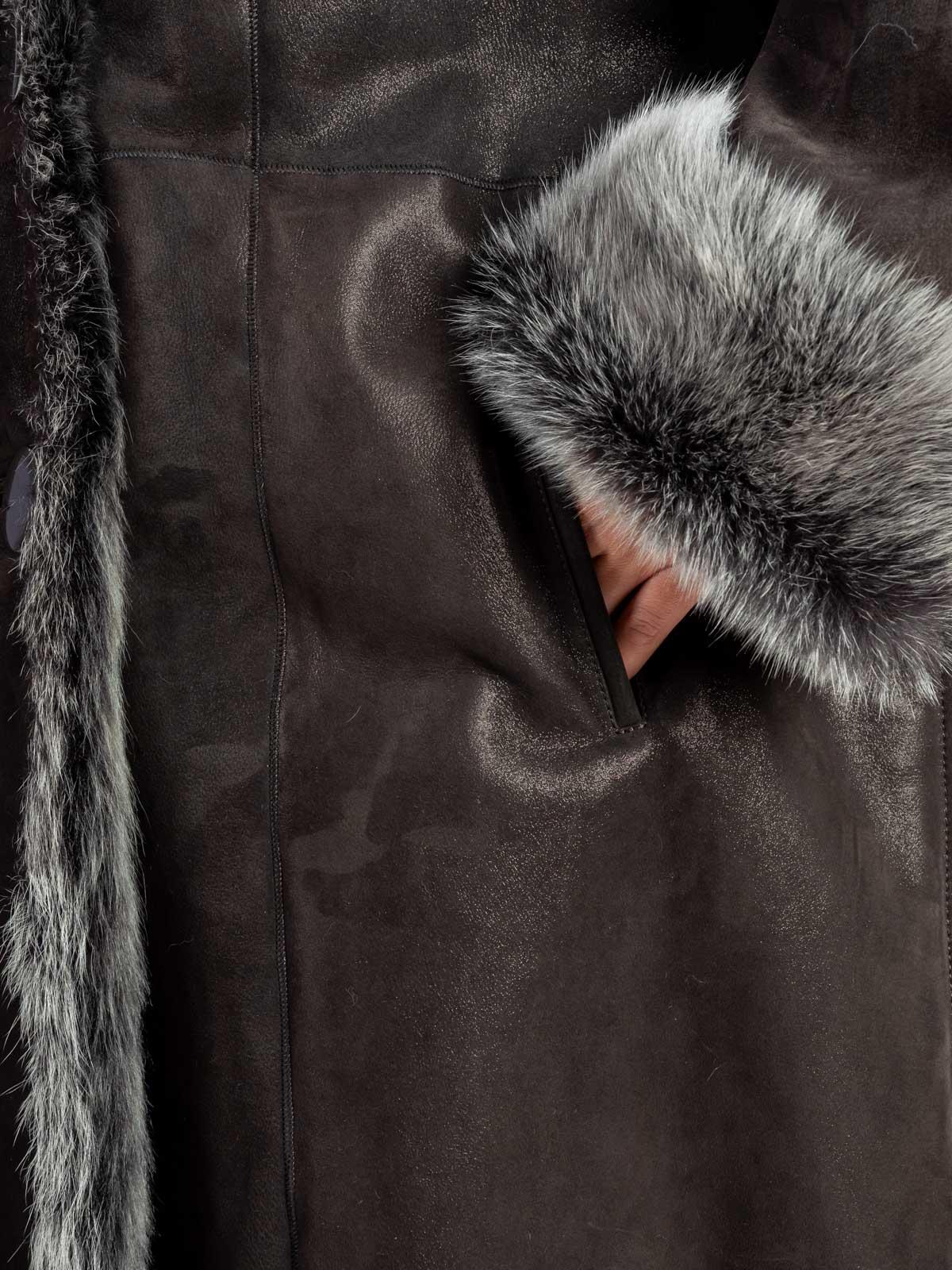 Дубленка женская из овчины OKSA Z-6580