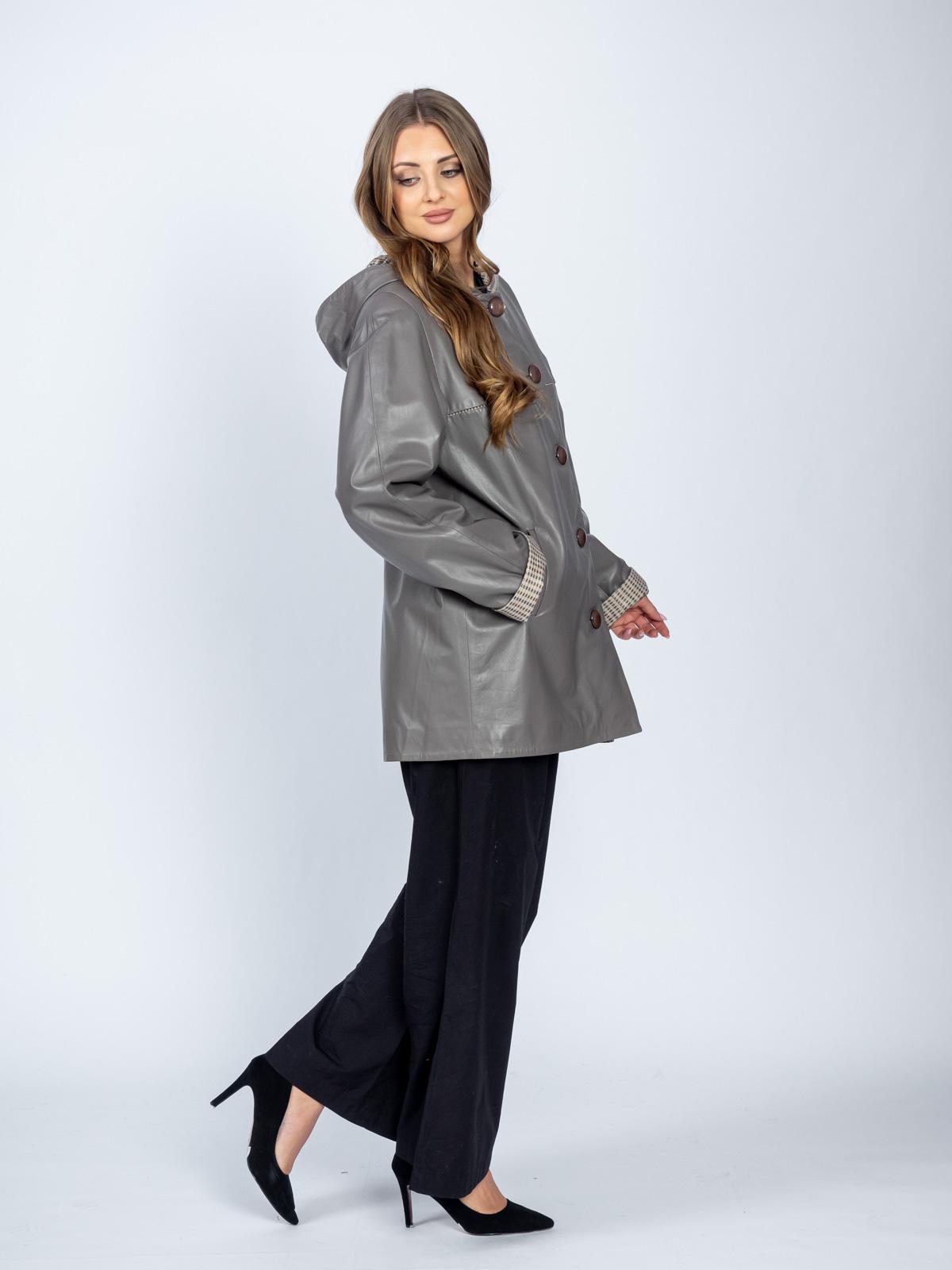 Куртка кожаная OKSA FASHION 141